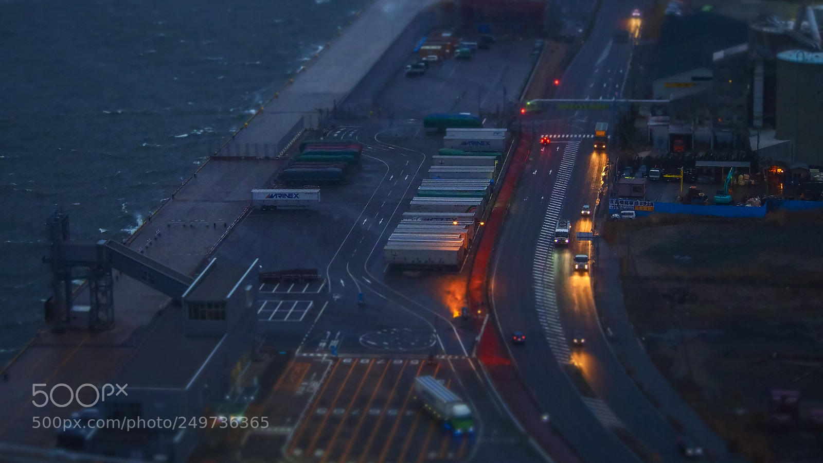 Olympus OM-D E-M1 sample photo. Bayside road photography