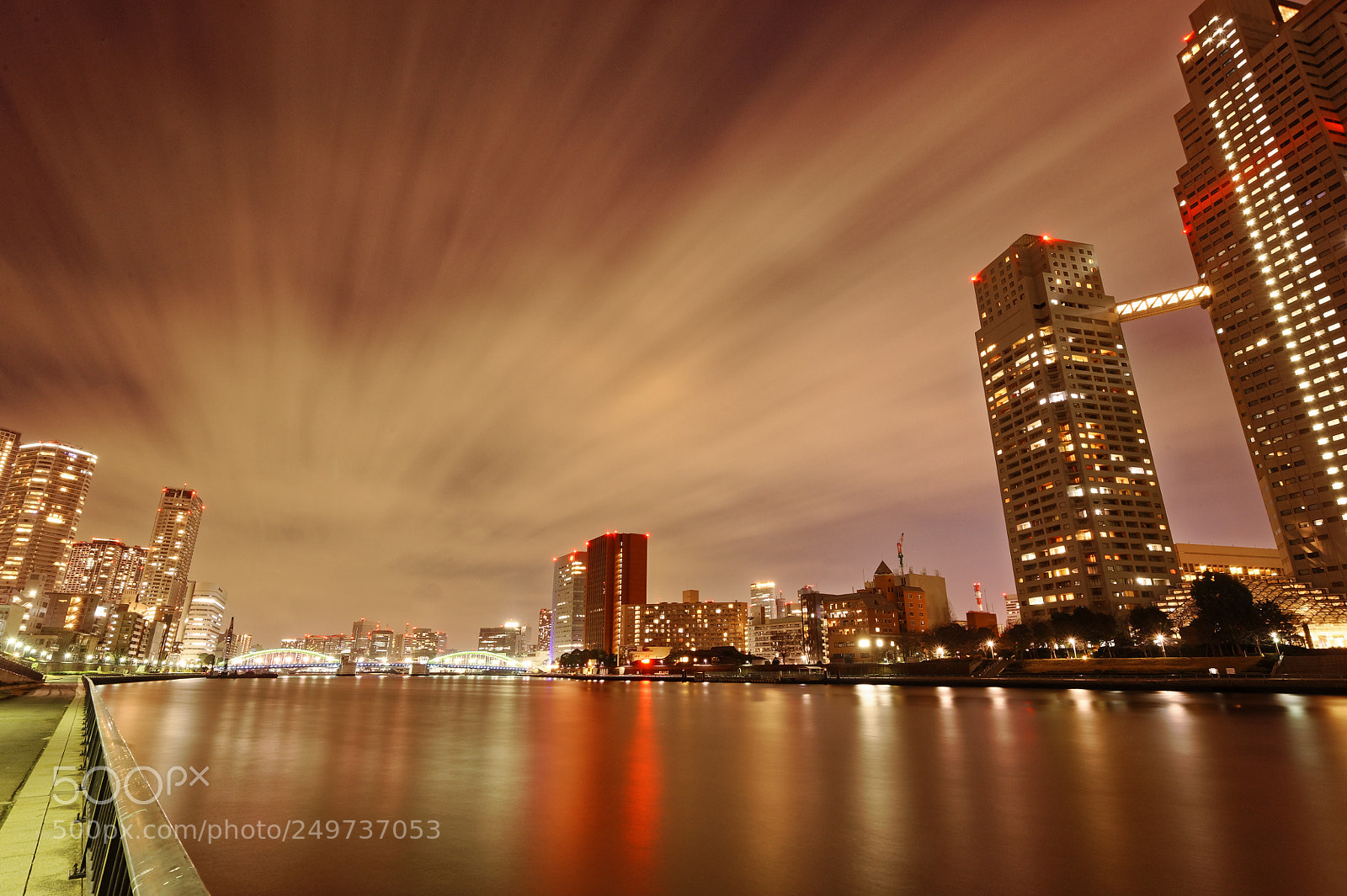 Nikon D3 sample photo. Sumida river photography
