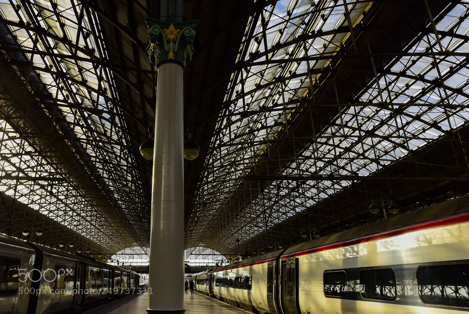 Nikon D810 sample photo. Station photography
