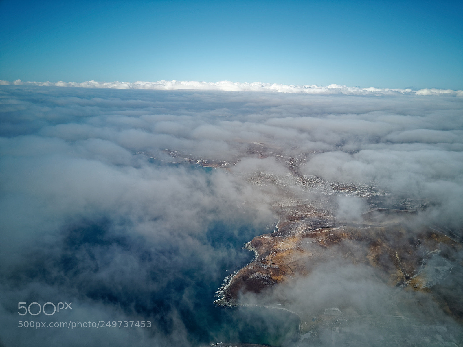 DJI FC220 sample photo. Above clouds photography