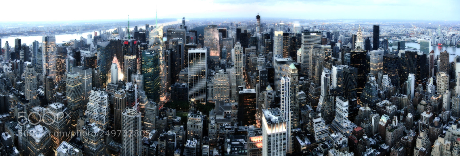 Nikon D60 sample photo. Panorama of manhattan photography