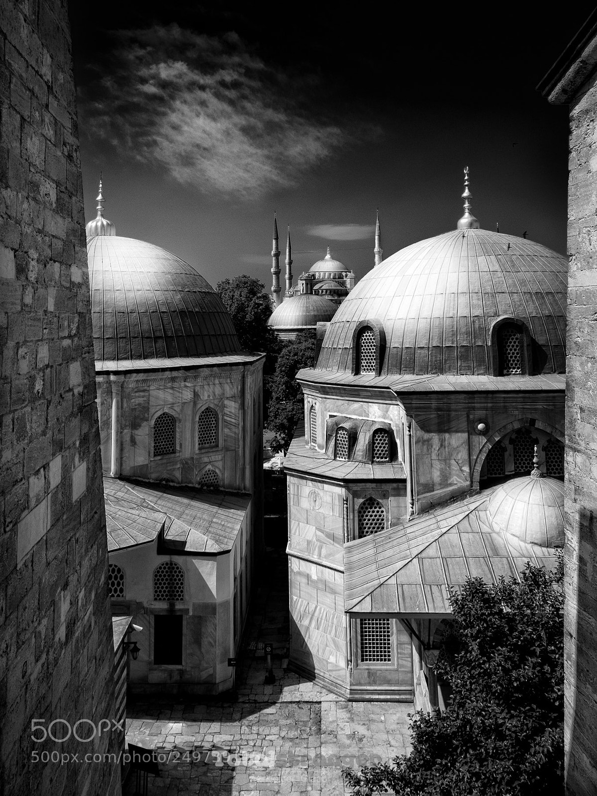 Fujifilm X-E1 sample photo. Blue mosque (silver version) photography