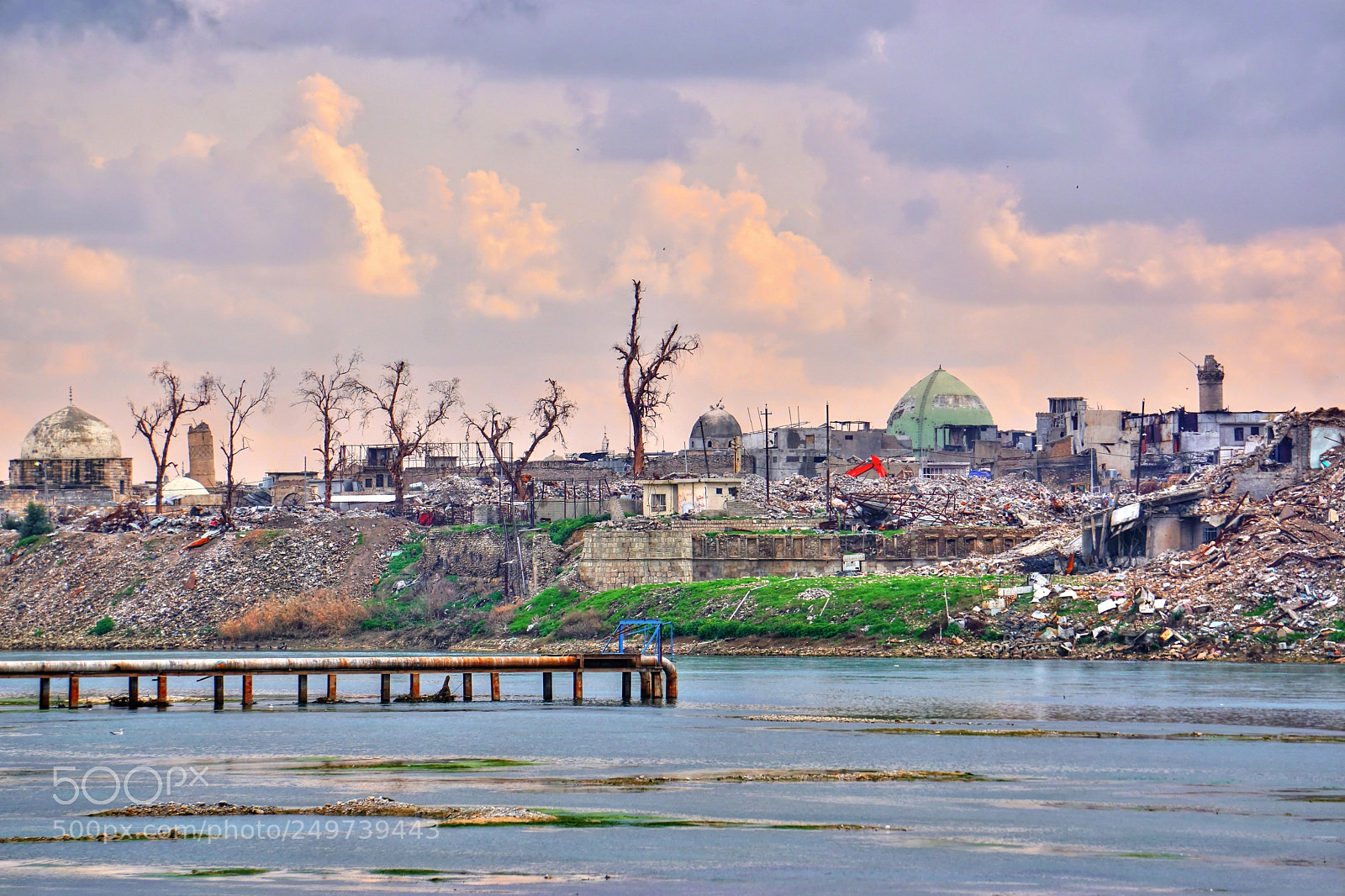 Sony a6000 sample photo. Ancient mosul demolished yet photography