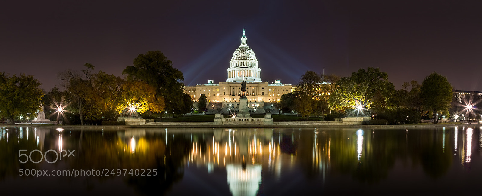 Canon EOS 7D sample photo. Us capitol and reflecting photography