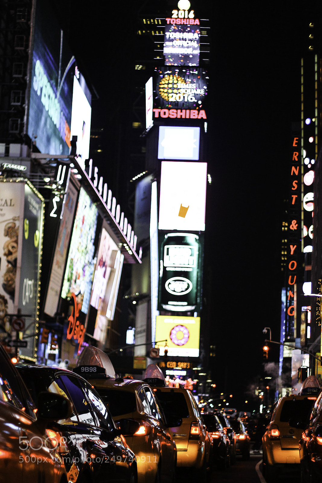 Canon EOS 7D sample photo. Times square photography