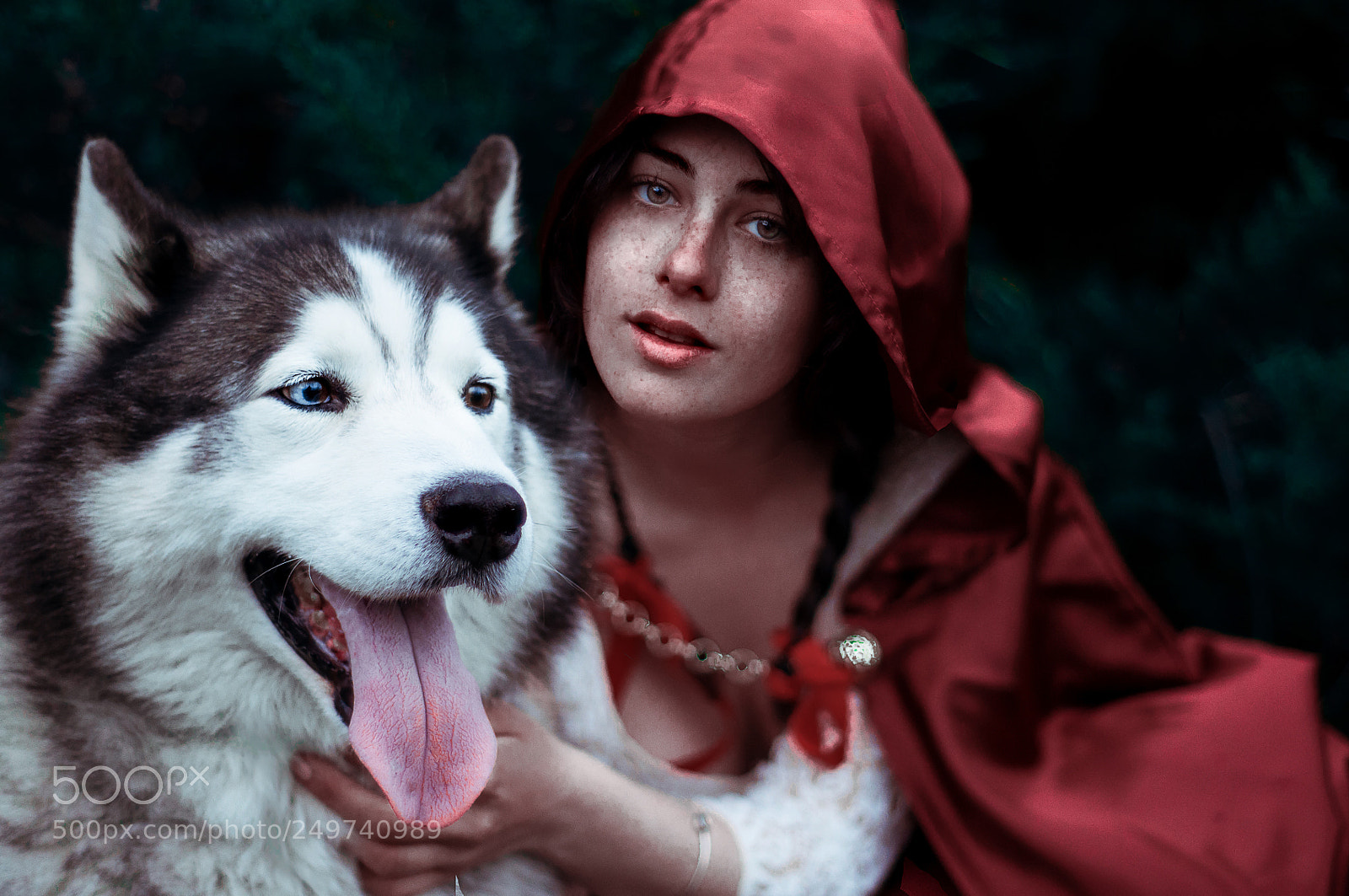 Nikon D90 sample photo. Little red riding hood photography