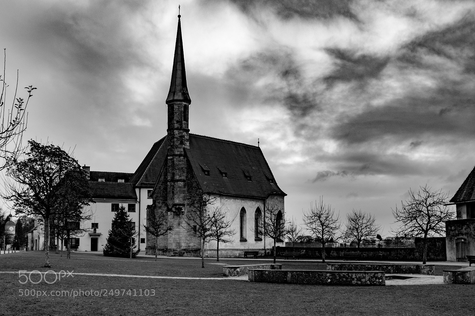 Panasonic Lumix DMC-GX7 sample photo. Church at the castle photography