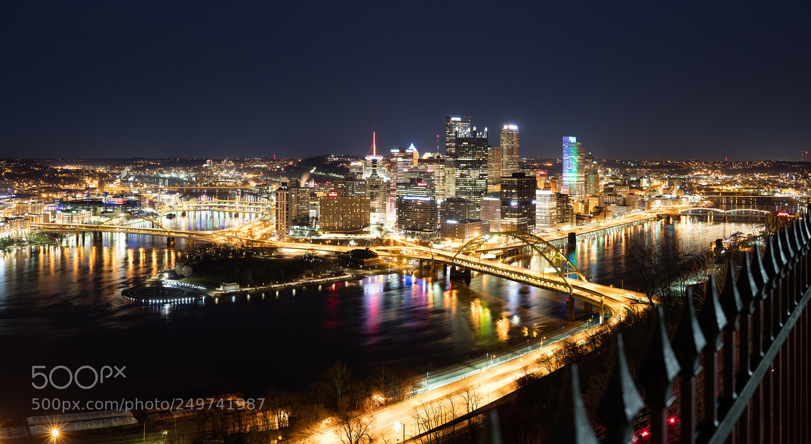 Canon EOS 5DS sample photo. Downtown pittsburgh from mt photography