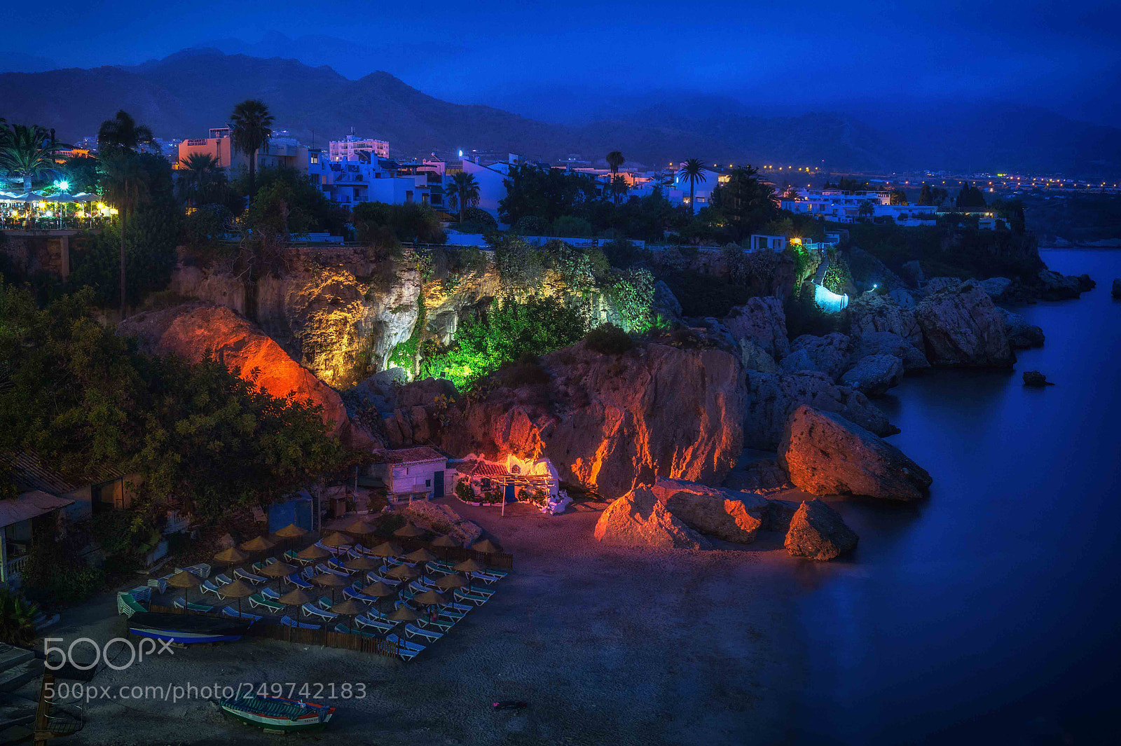 Sony SLT-A58 sample photo. Nerja beach photography