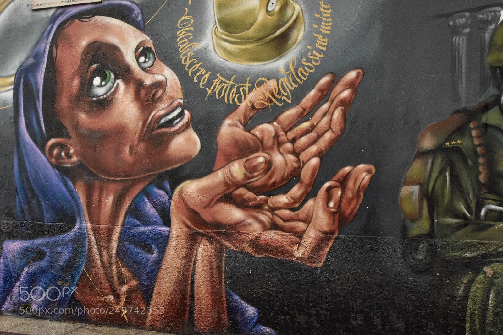 Nikon D7200 sample photo. Murales photography