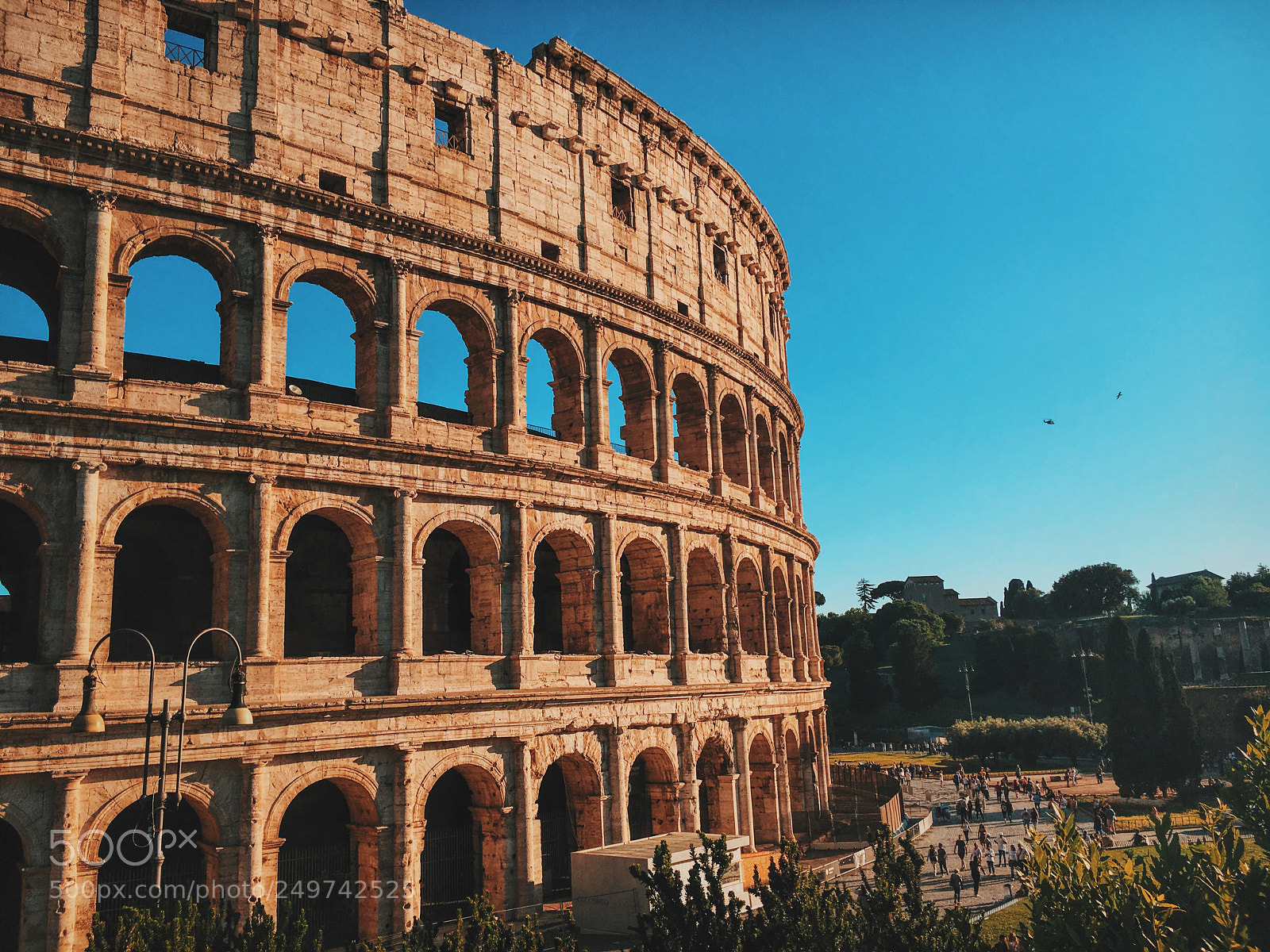 Apple iPhone sample photo. Colosseum photography