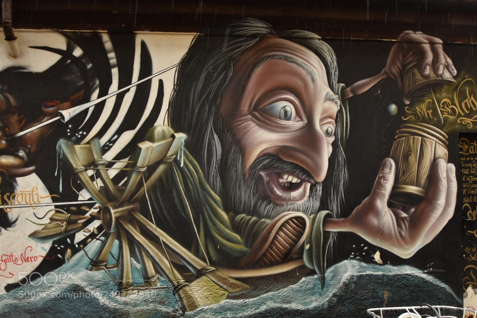 Nikon D7200 sample photo. Murales photography