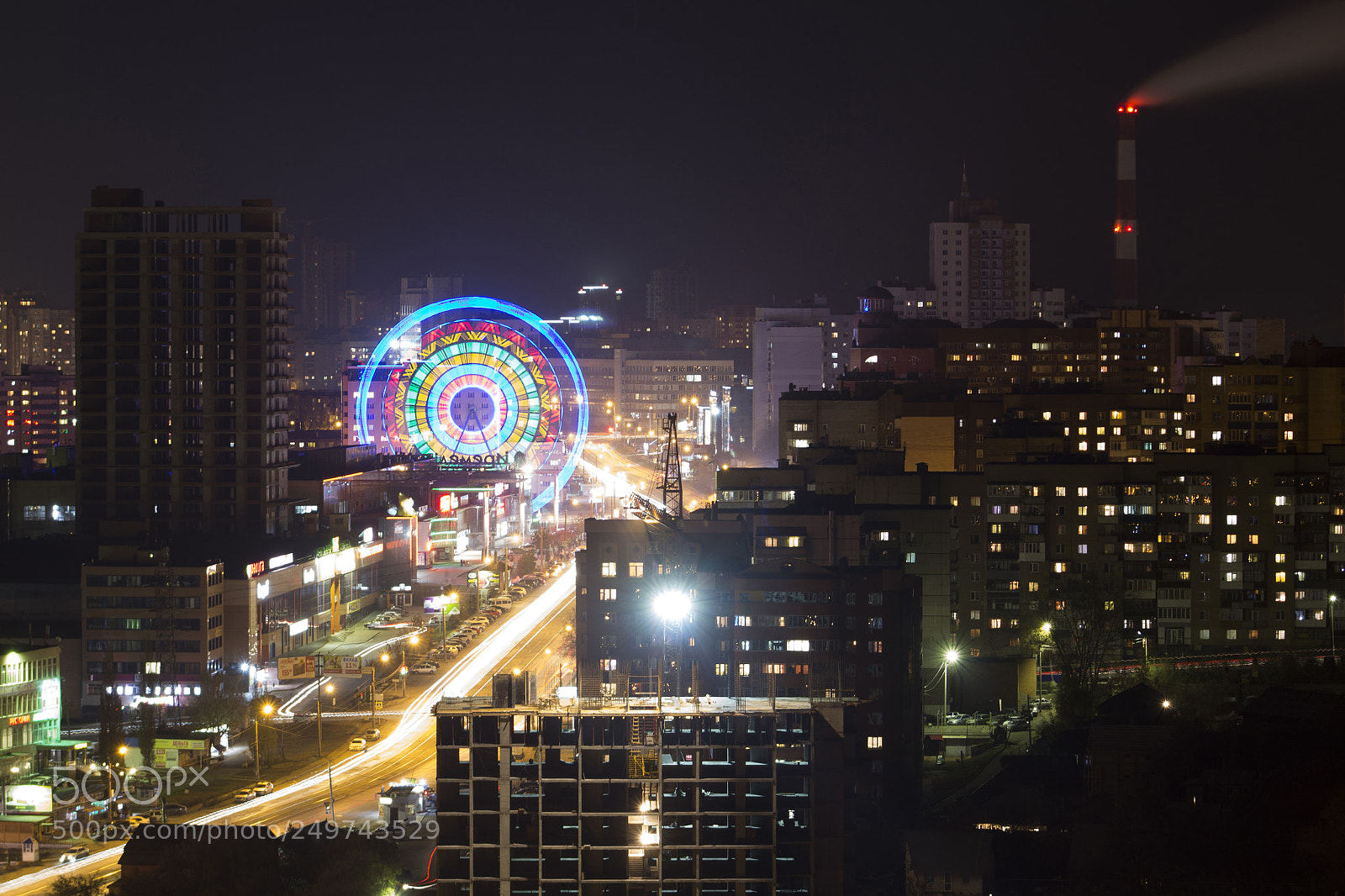 Canon EOS 650D (EOS Rebel T4i / EOS Kiss X6i) sample photo. Night ufa photography