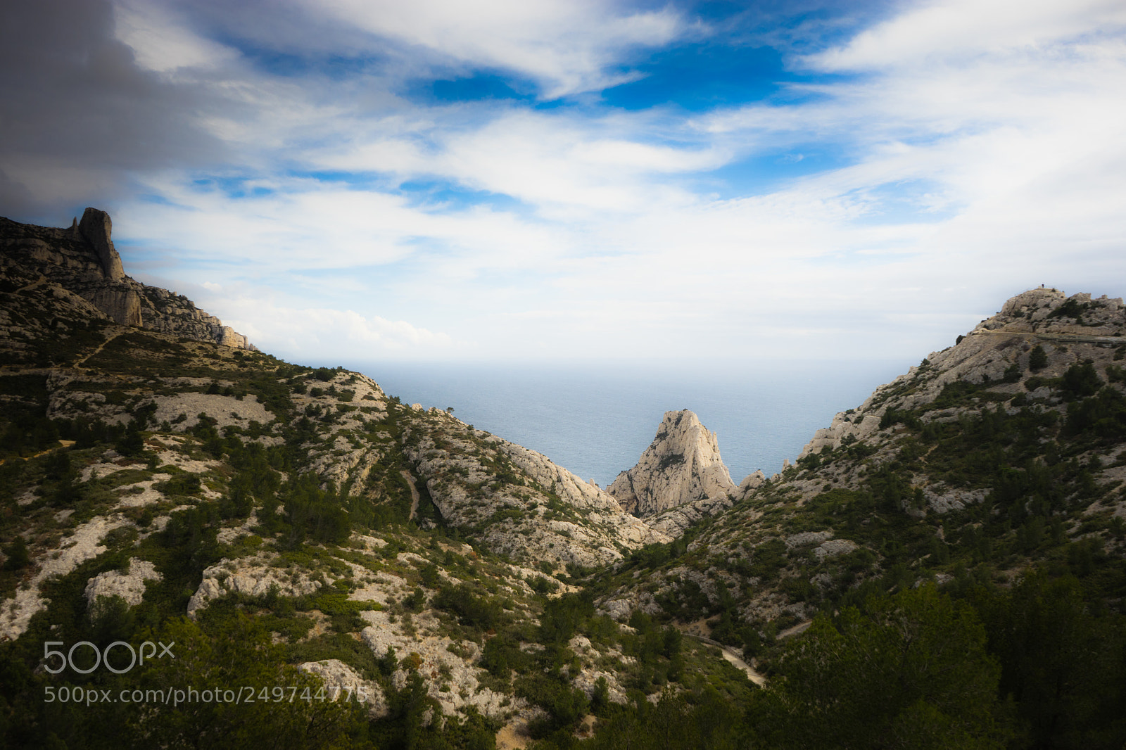 Sony a7 sample photo. Between calanques photography