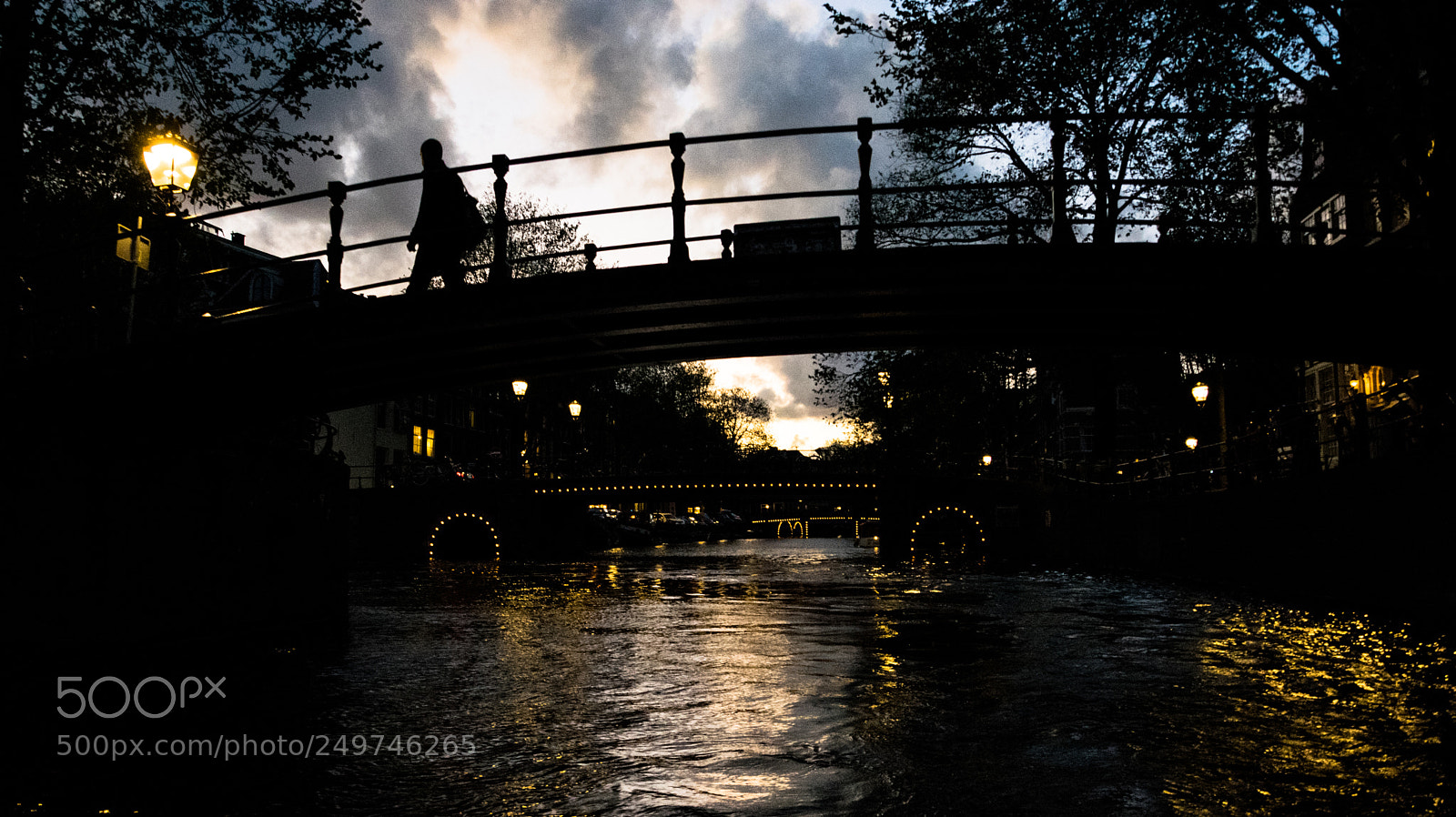 Nikon D5300 sample photo. Walking on the bridge photography