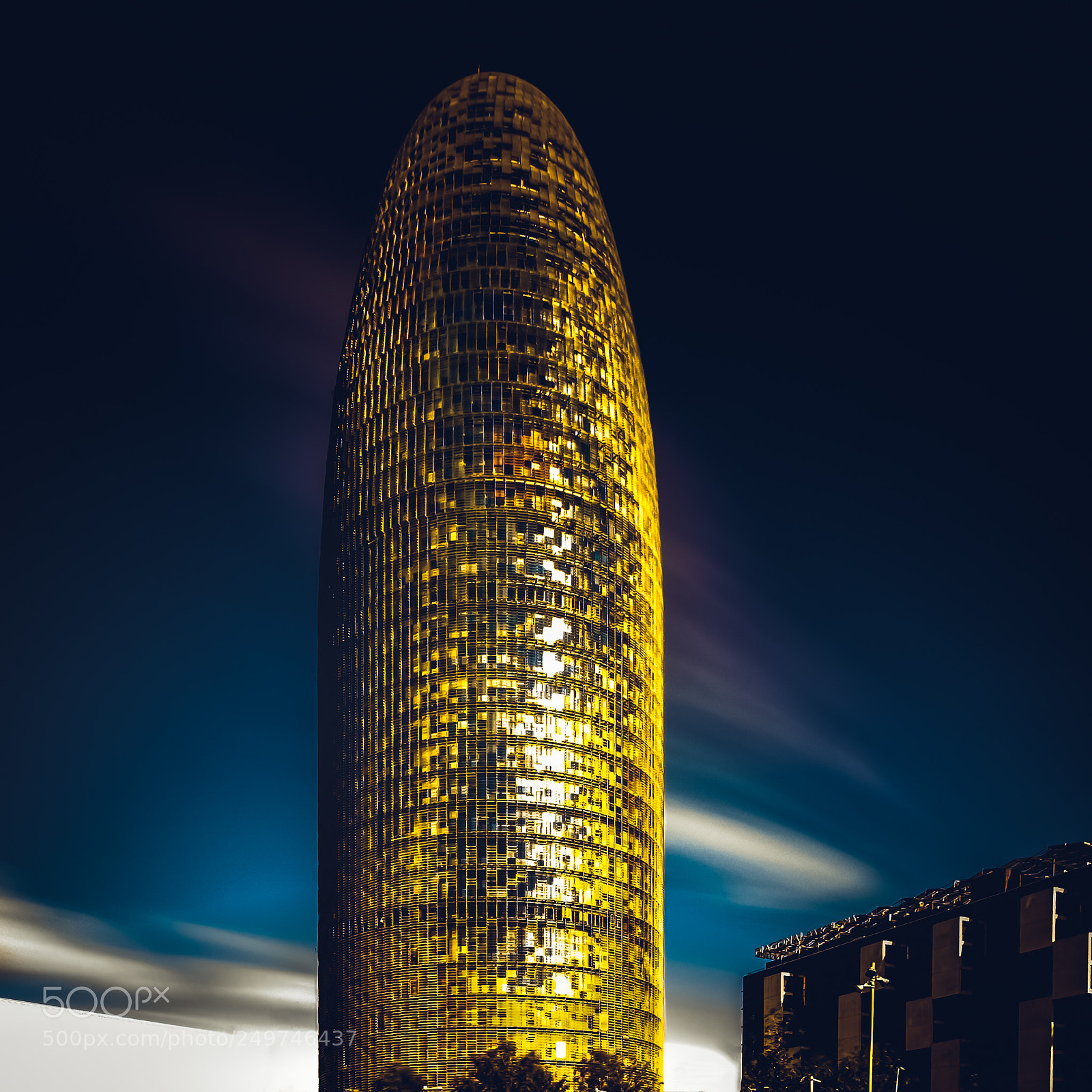 Fujifilm X-Pro1 sample photo. Torre agbar photography
