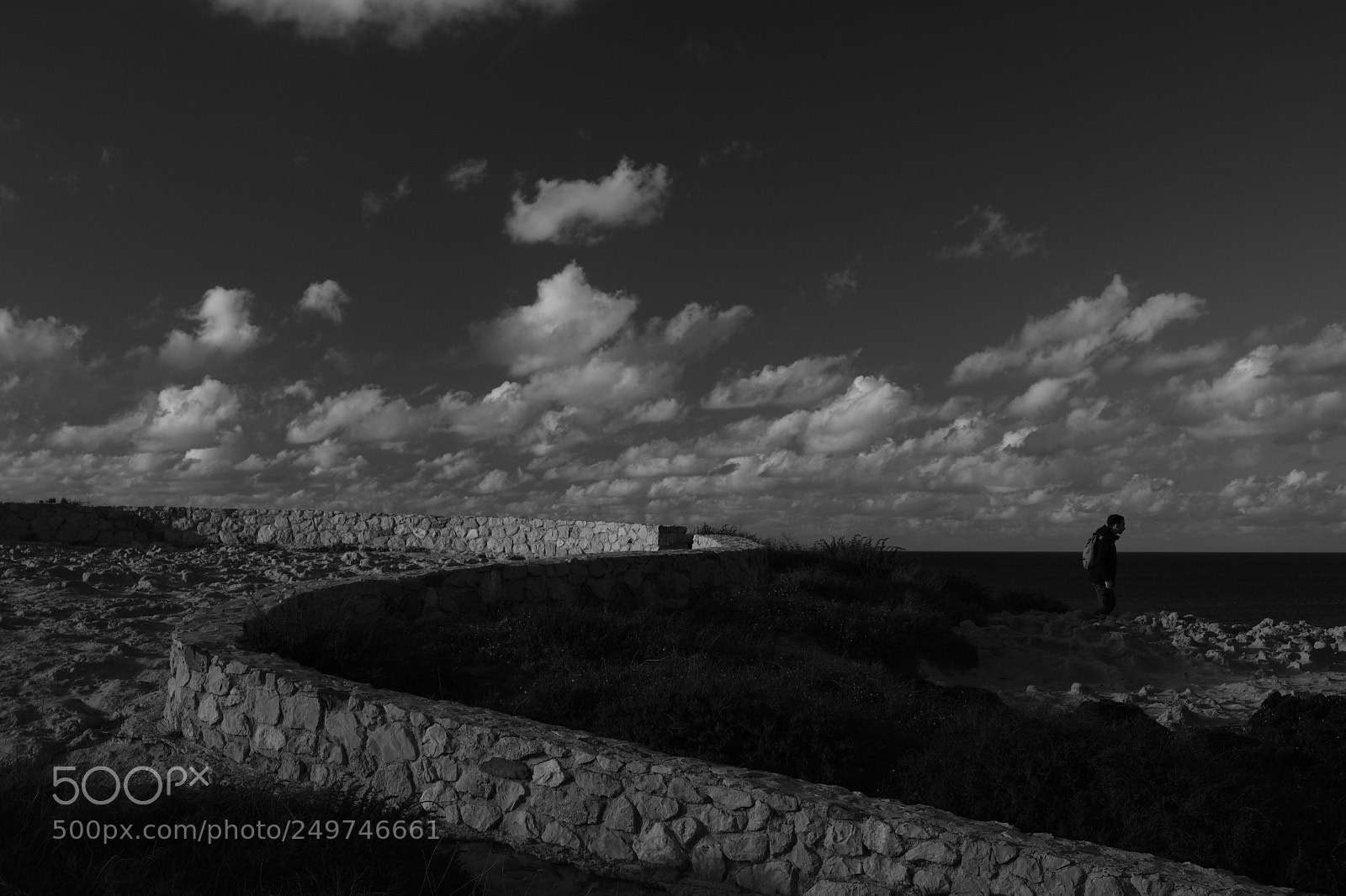 Fujifilm X-T20 sample photo. Man in the darkness photography