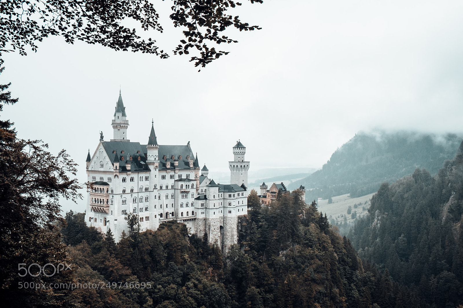 Fujifilm X-E1 sample photo. Schloss neuschwanstein photography