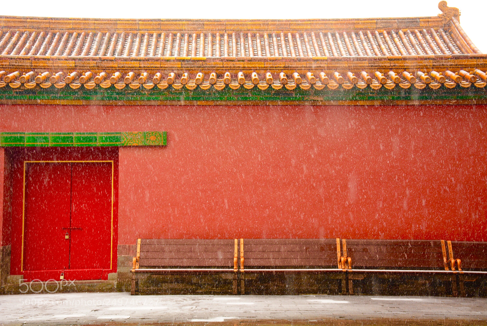 Nikon D7100 sample photo. Snow in the forbidden photography