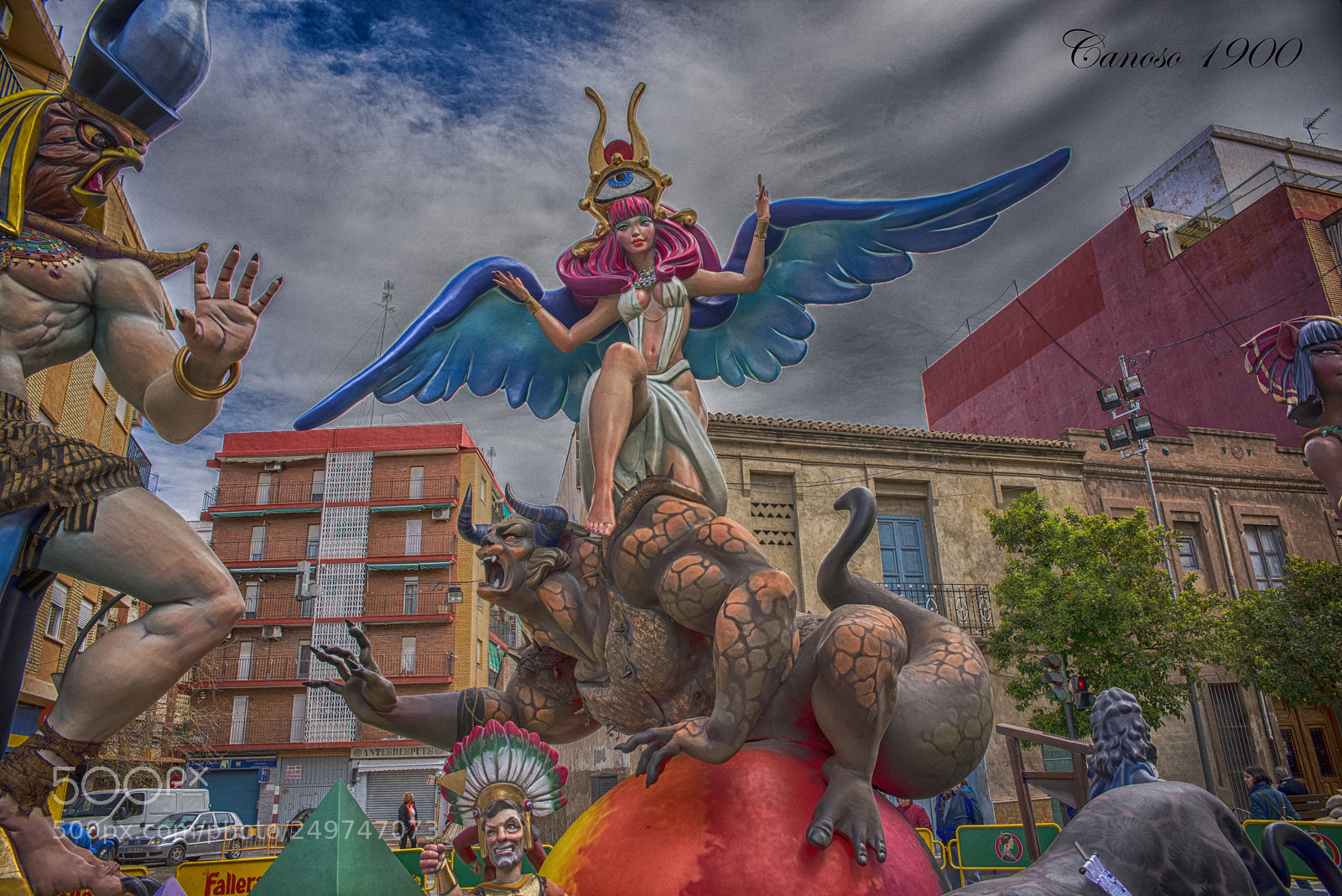 Nikon D810 sample photo. Fallas 2018 photography