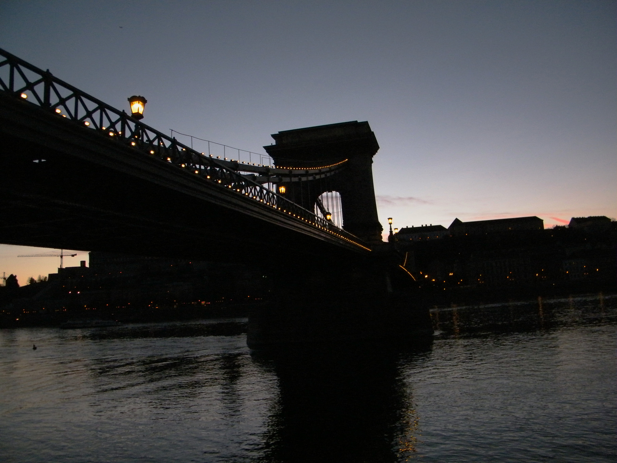 Fujifilm FinePix S2000HD sample photo. Bridge in the evening light photography