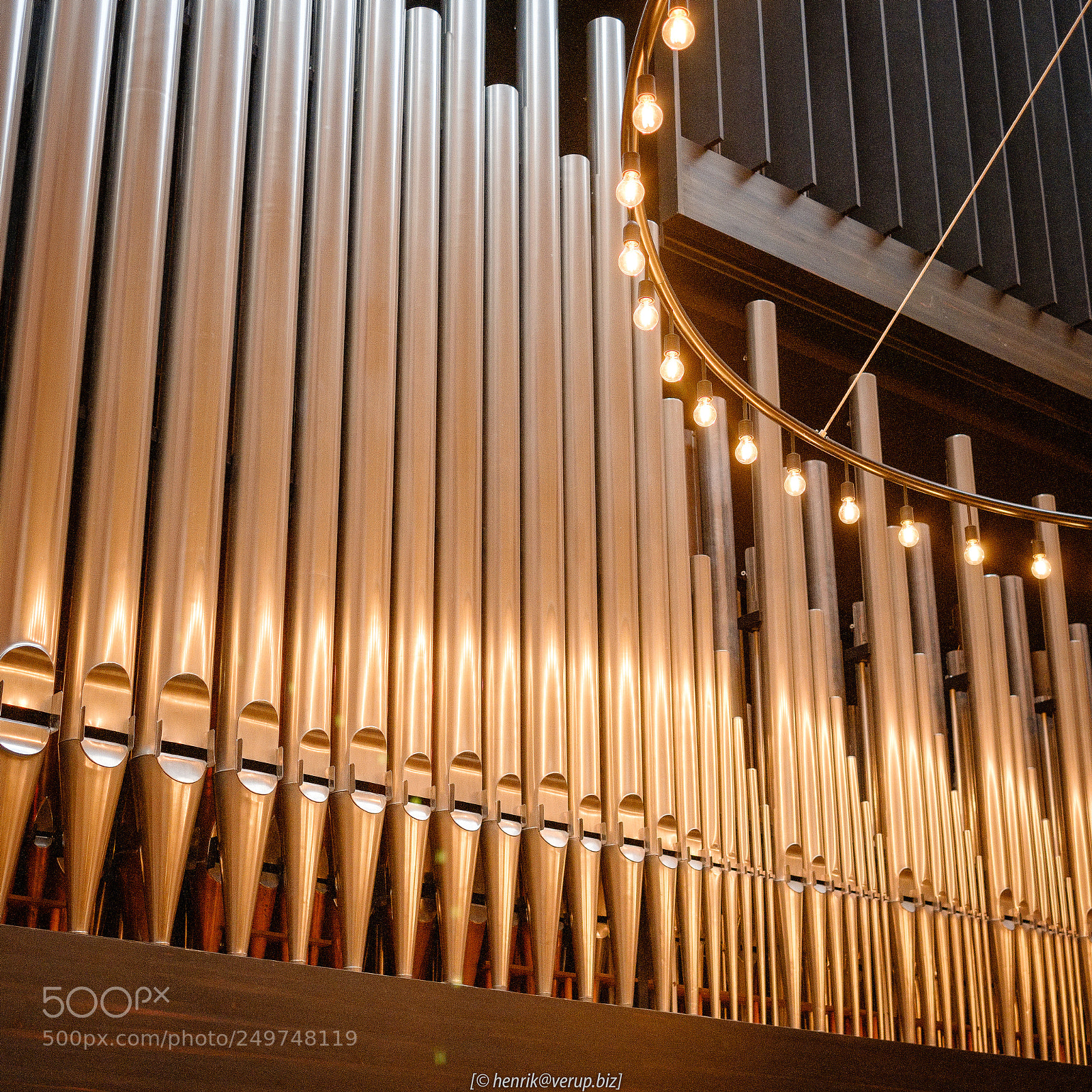 Fujifilm X-T20 sample photo. Organ in vangede kirke photography