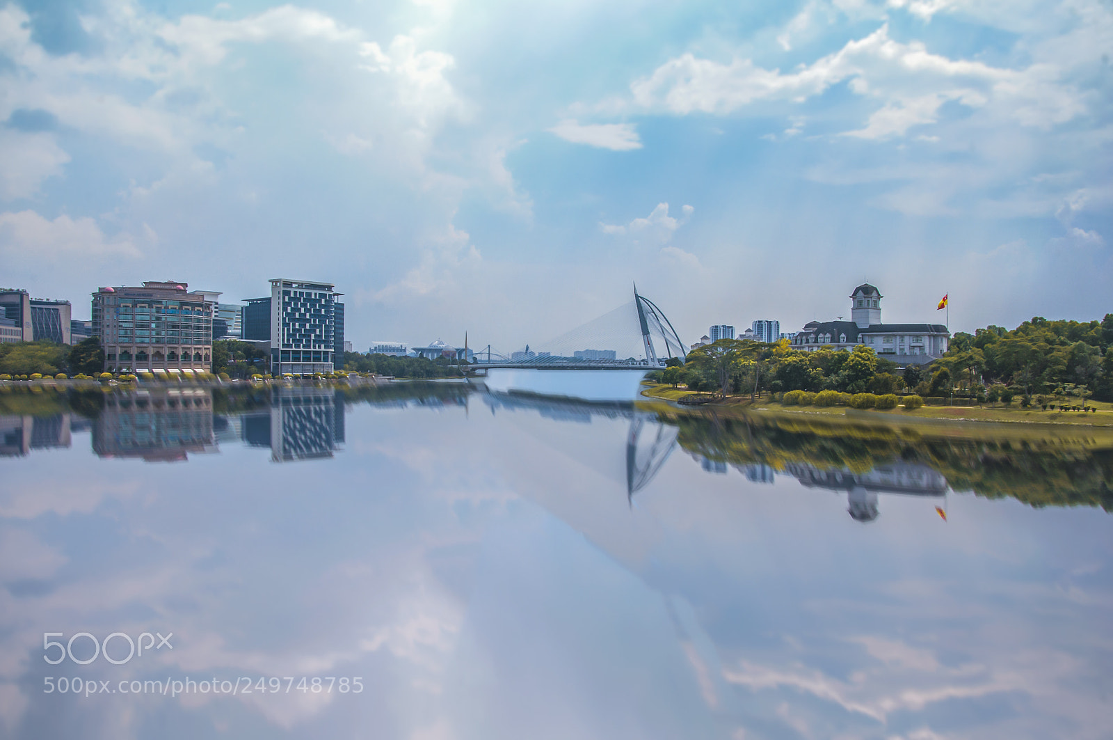 Nikon D90 sample photo. Putrajaya lake photography
