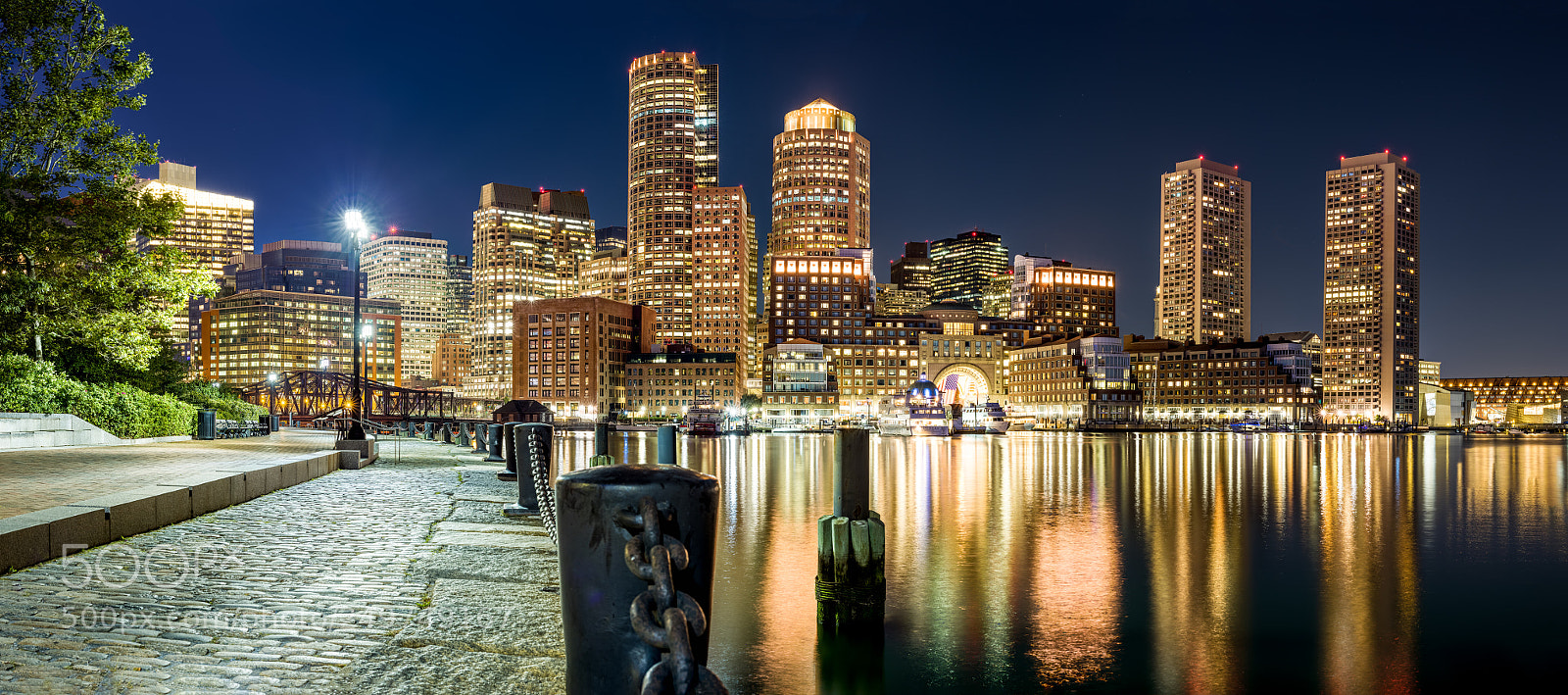 Canon EOS 7D Mark II sample photo. Boston waterfront panorama at photography