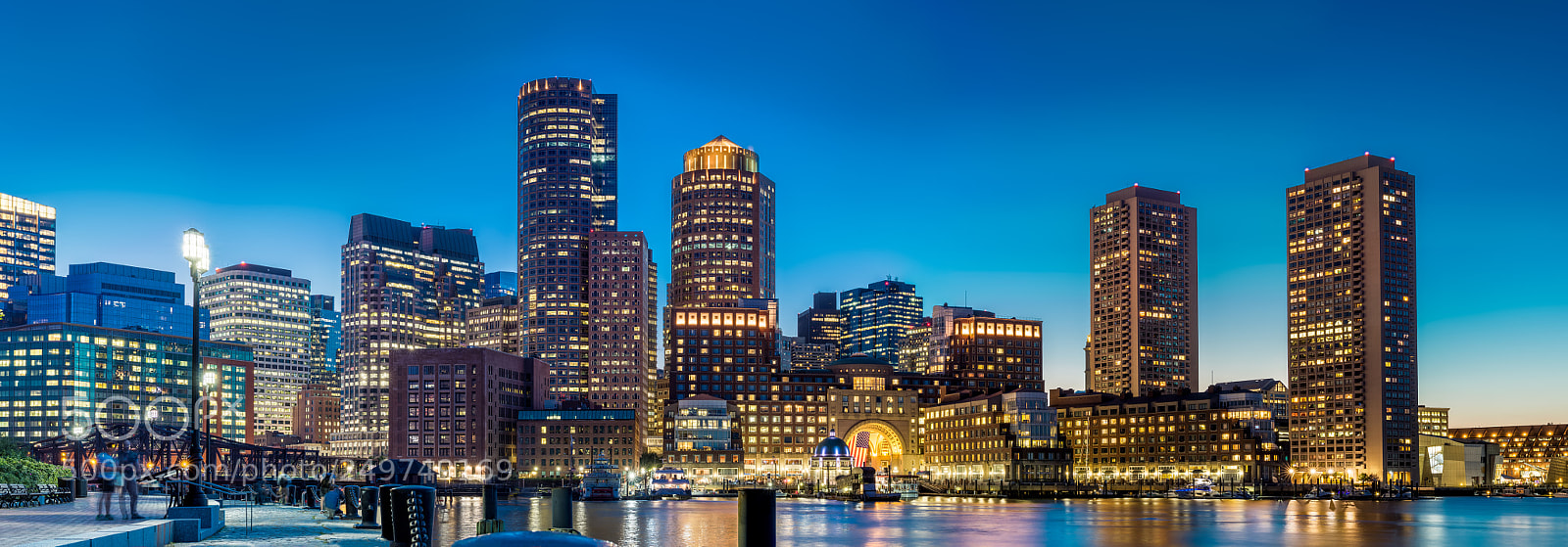 Canon EOS 7D Mark II sample photo. Boston waterfront panorama at photography