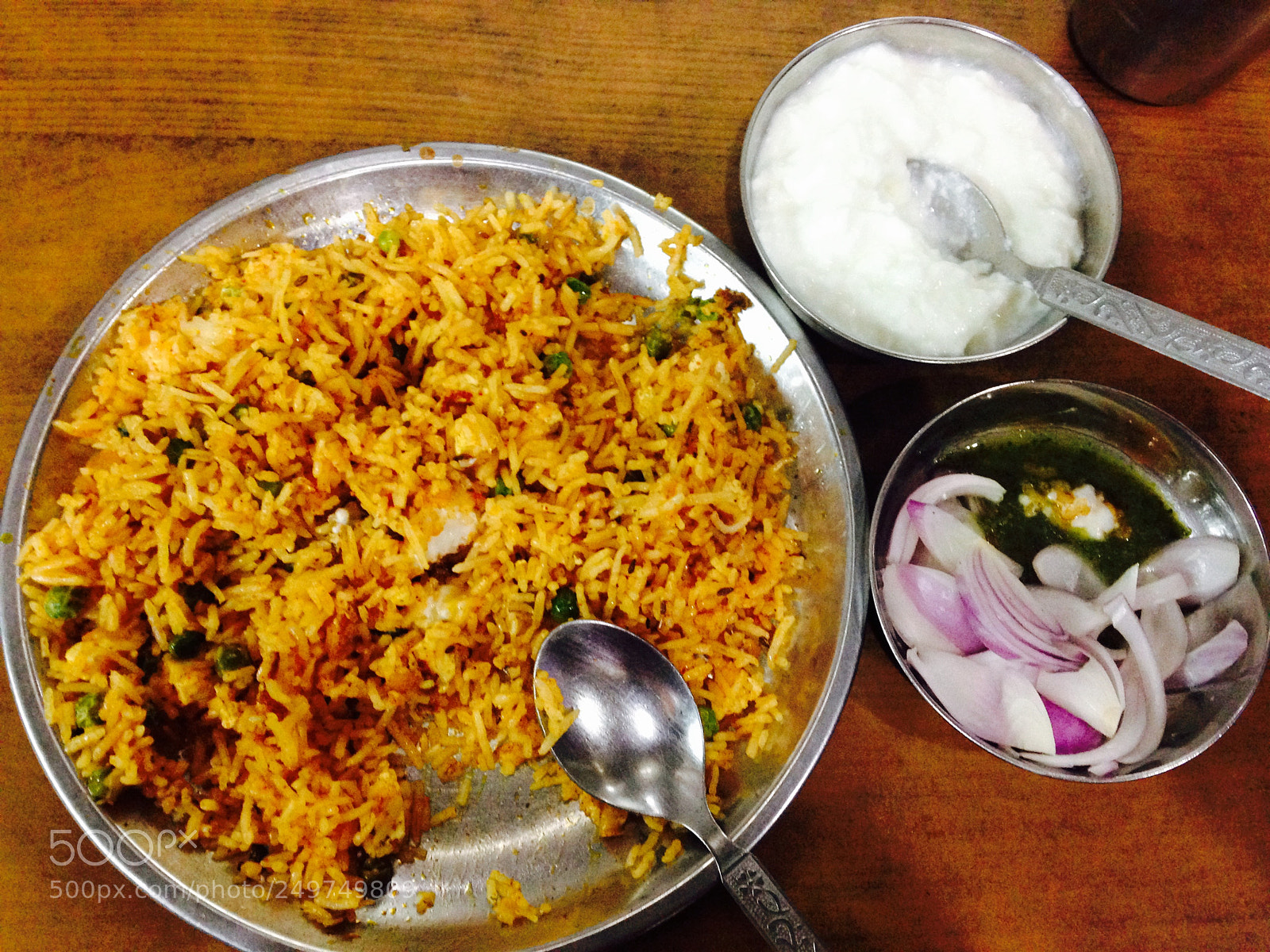 Apple iPhone 5c sample photo. India food matar paneer photography