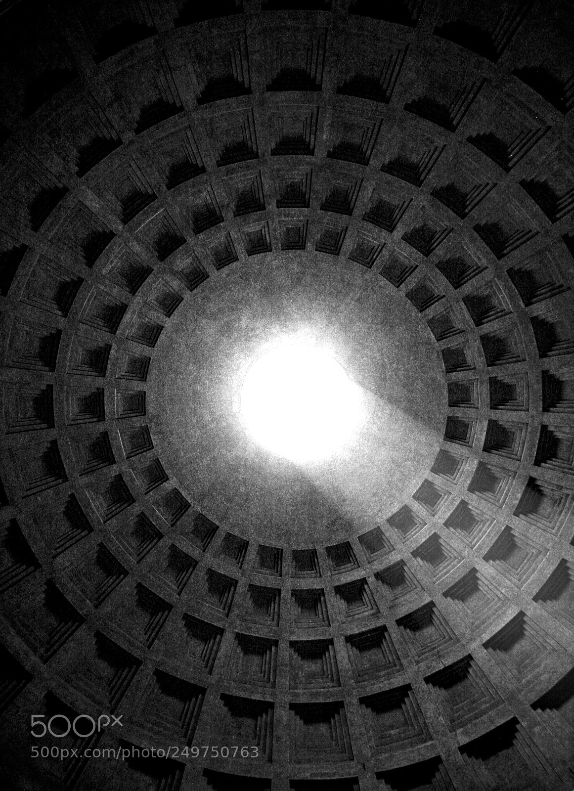 Canon EOS 5D sample photo. Light beam oculus photography