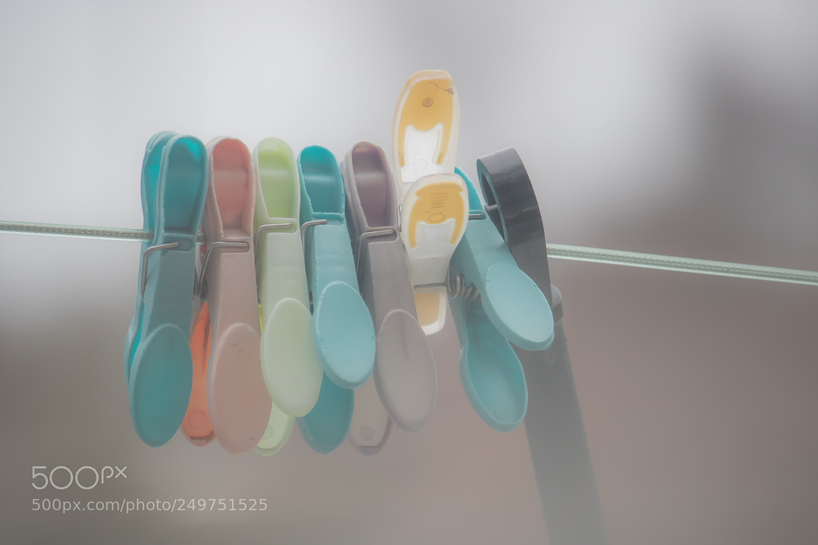 Canon EOS 750D (EOS Rebel T6i / EOS Kiss X8i) sample photo. Clothing pegs photography
