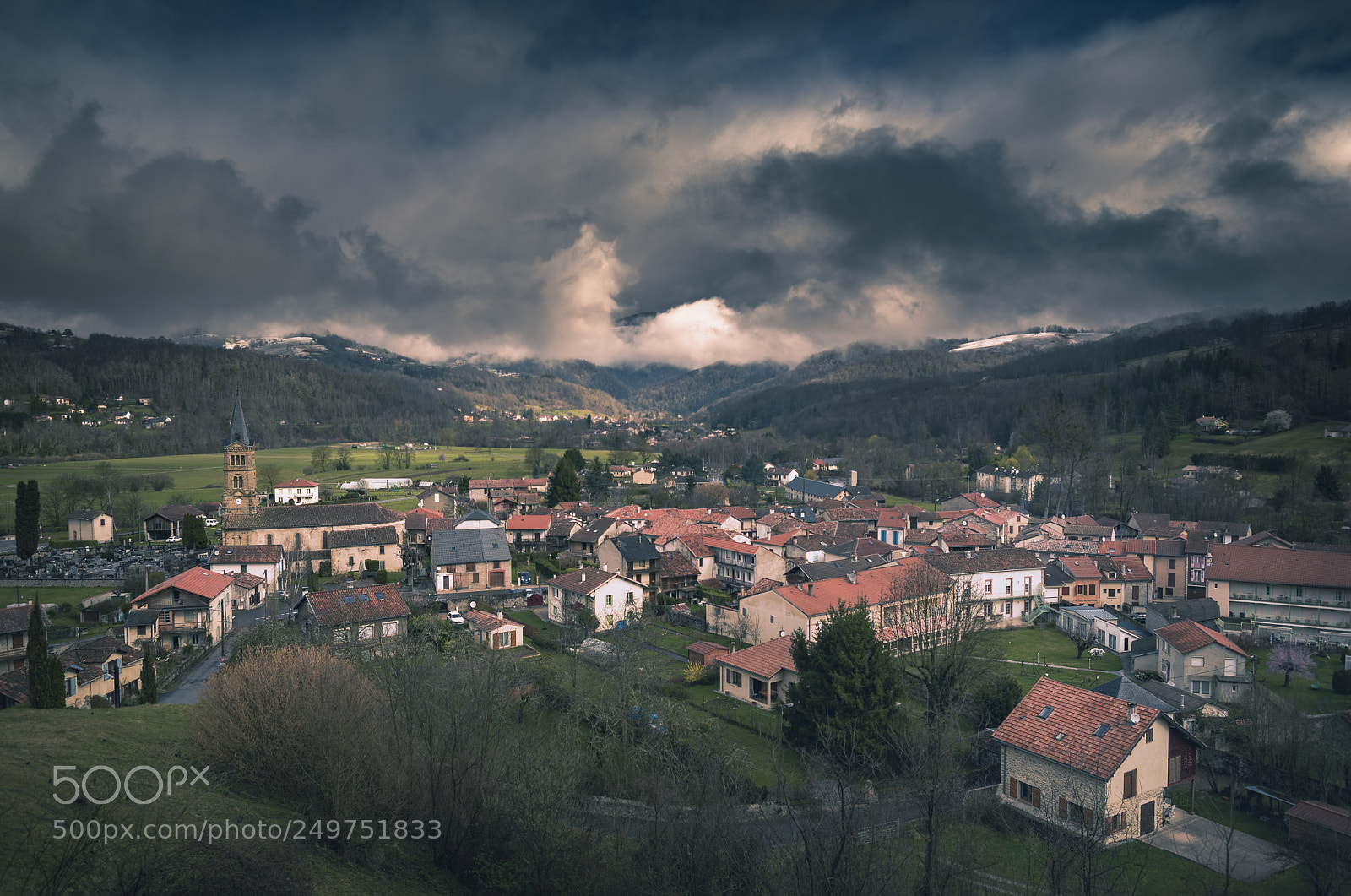 Nikon D5500 sample photo. Village photography