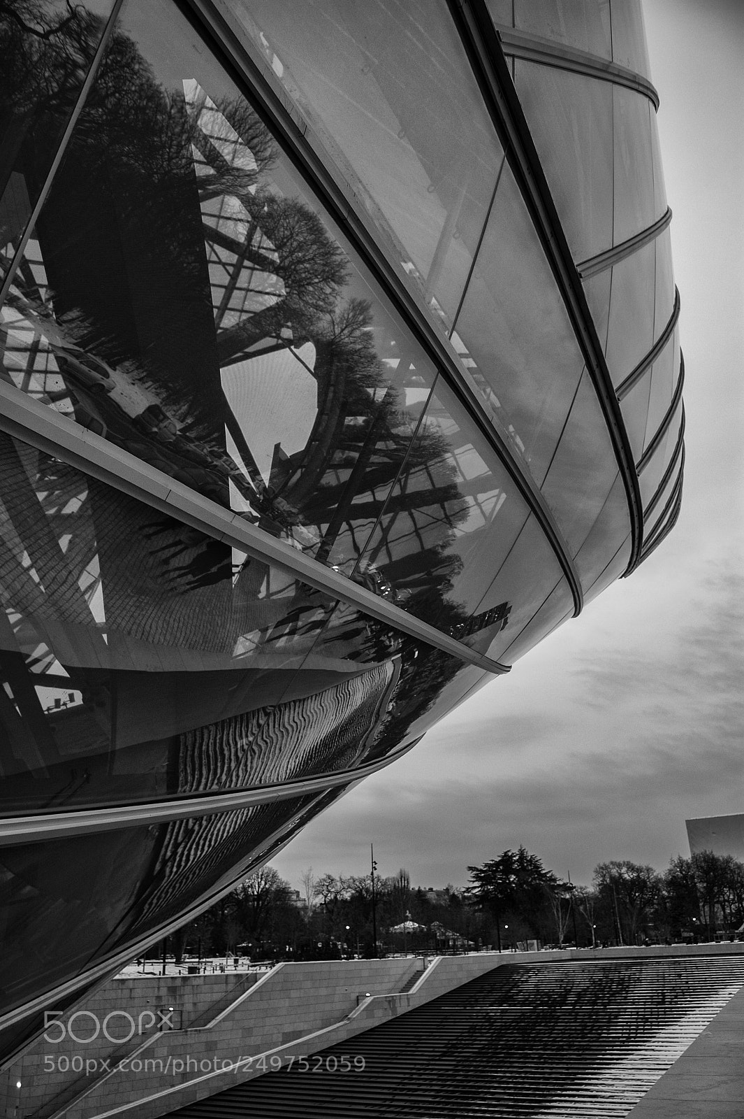 Nikon D700 sample photo. Fondation louis vuitton photography