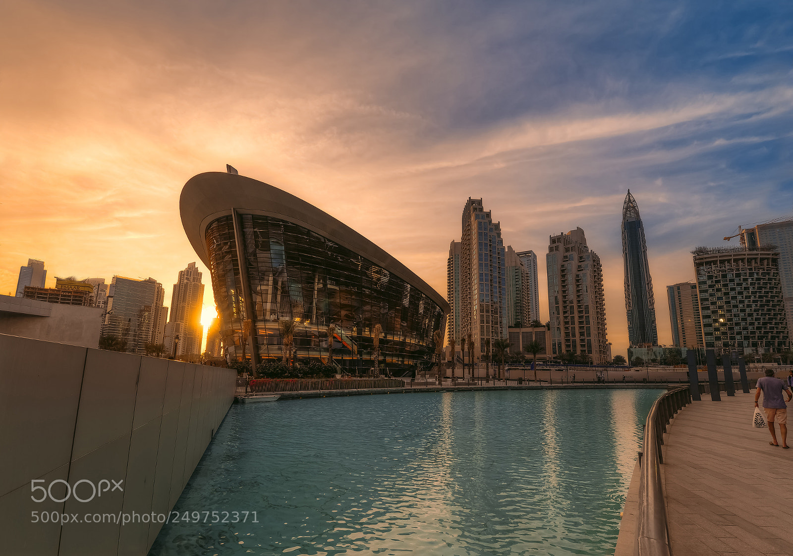 Nikon D610 sample photo. Dubai opera, dubai, uae photography