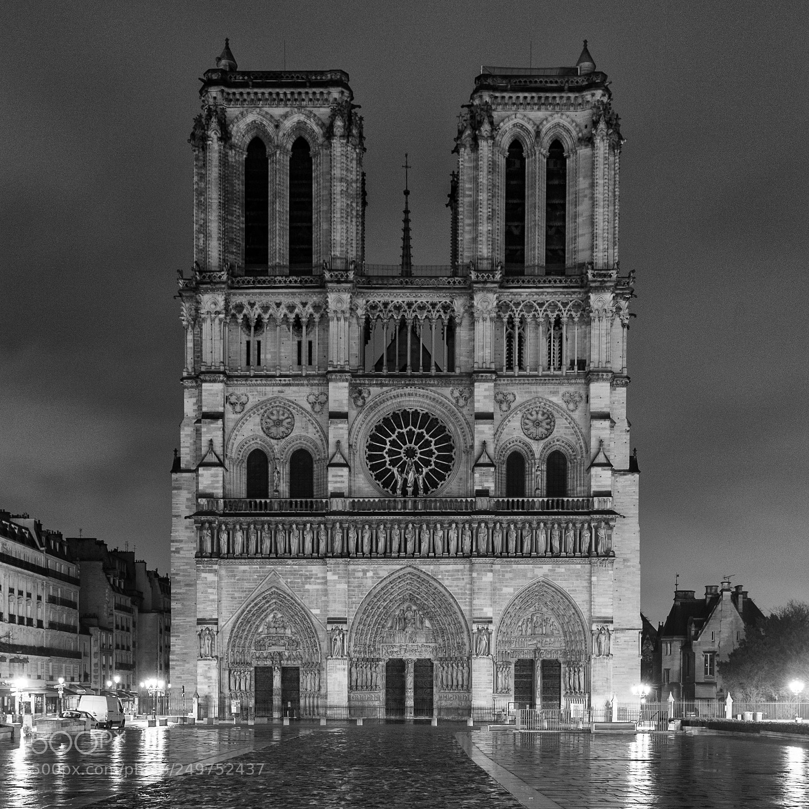 Nikon D700 sample photo. Notre dame de paris photography
