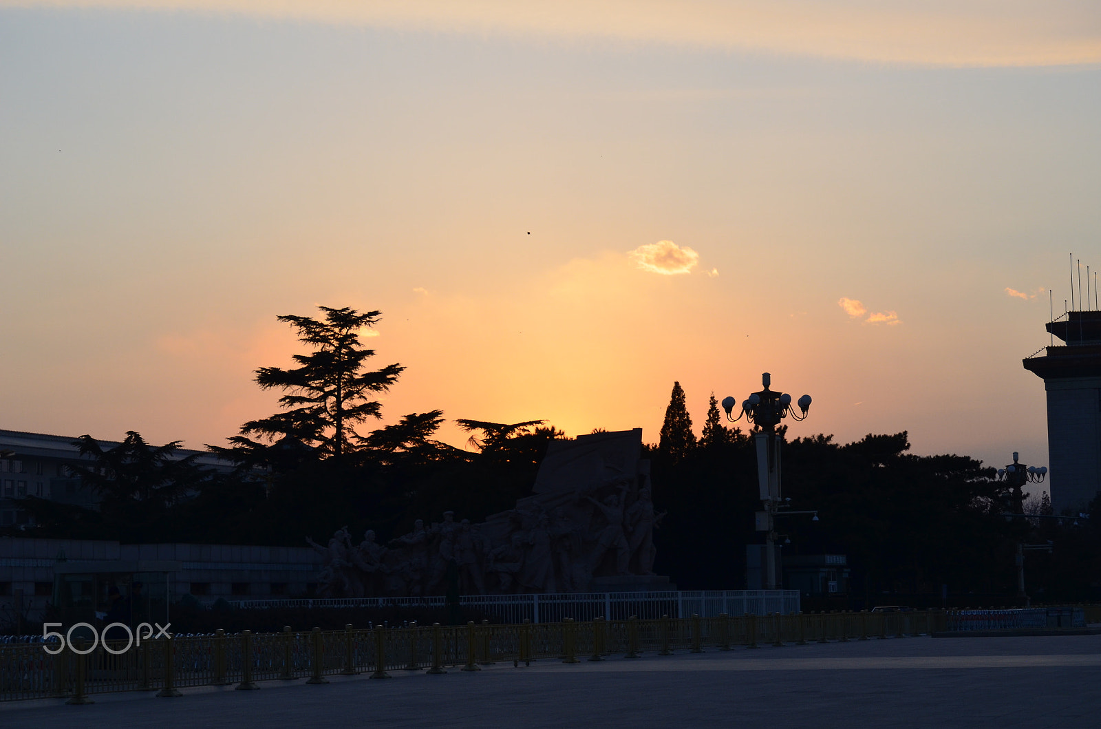 Nikon D5100 sample photo. Tiananmen square, the heart of beijing china photography