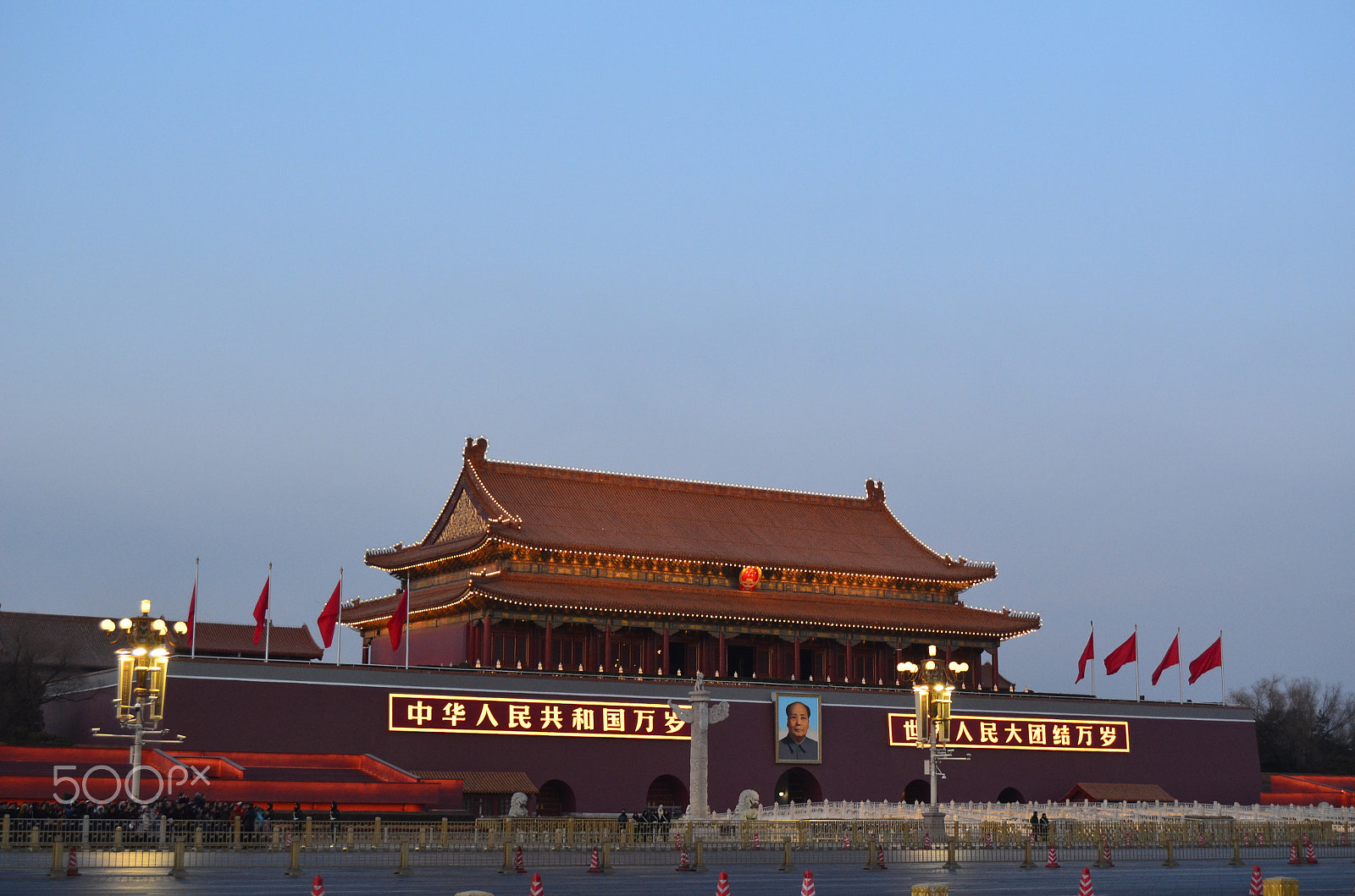 Nikon D5100 sample photo. Tiananmen square, the heart of beijing china photography
