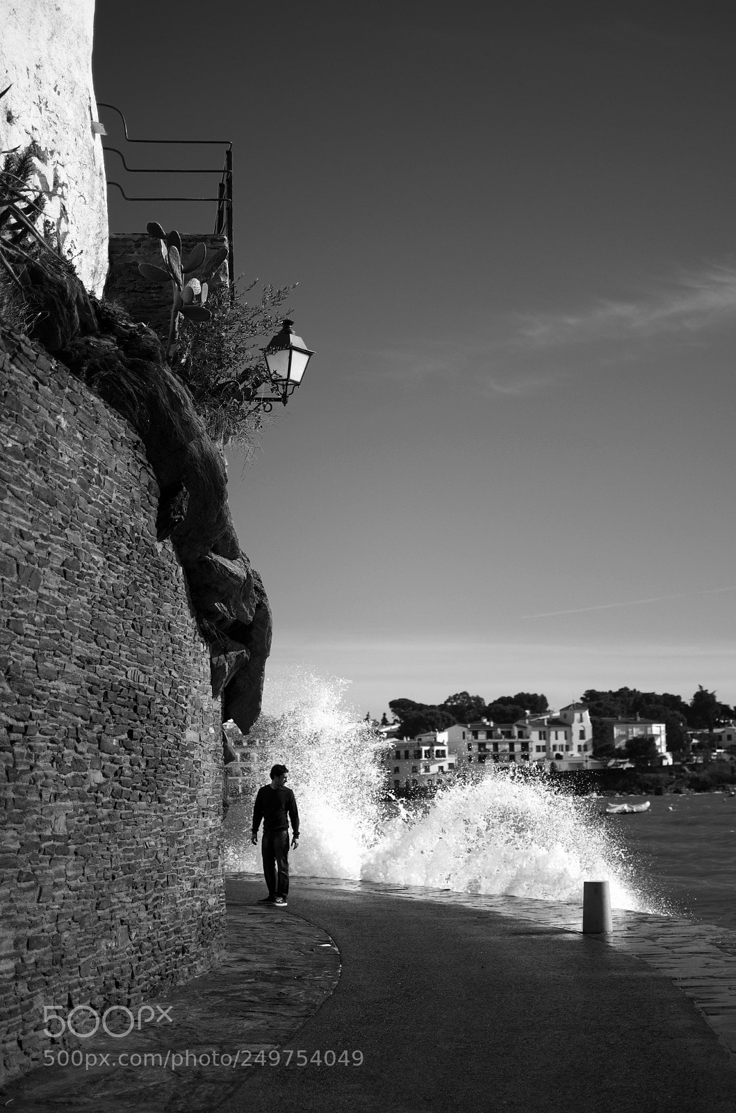Nikon D5100 sample photo. Roaring waves of cadaqu photography