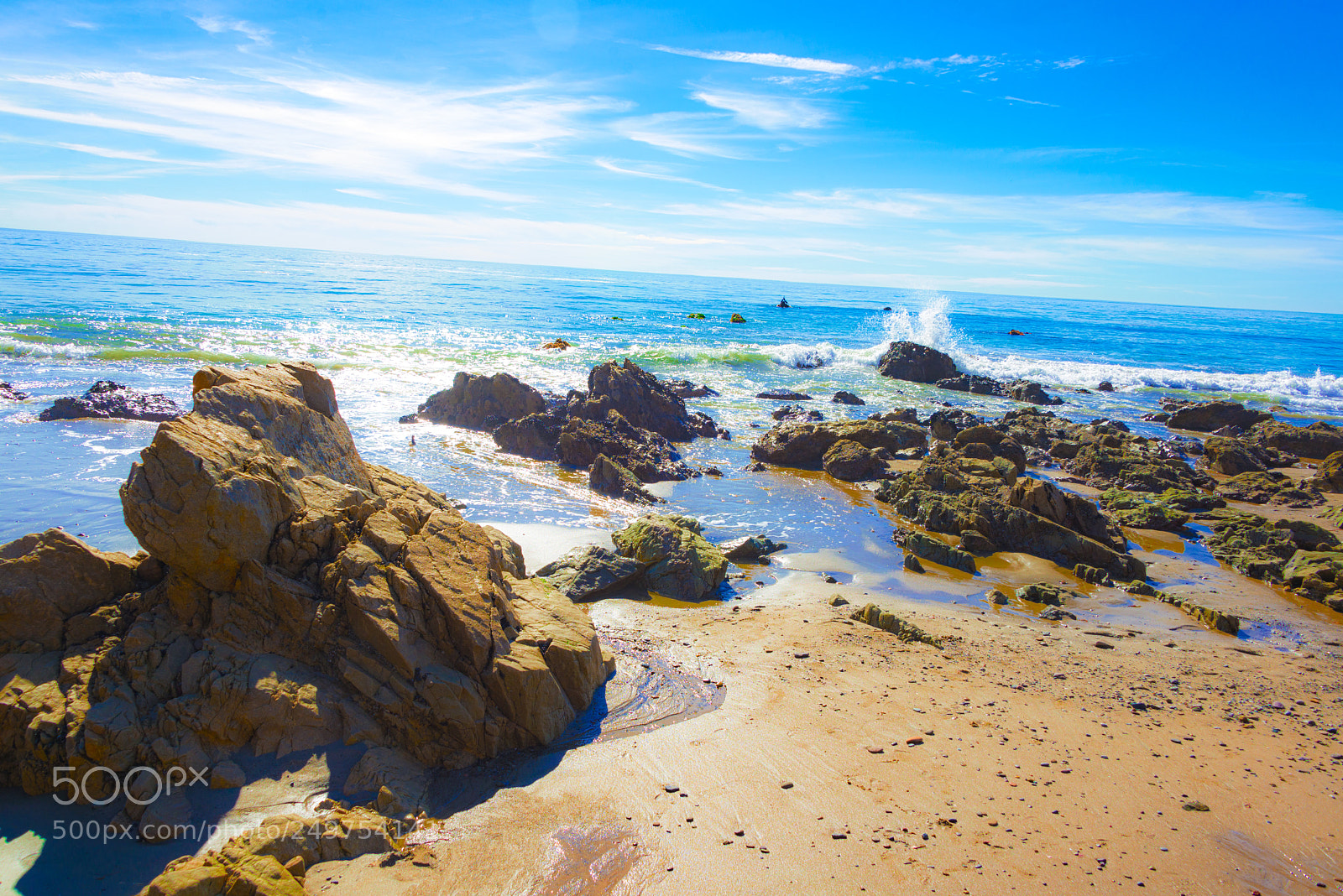 Nikon D610 sample photo. El matador state beach photography
