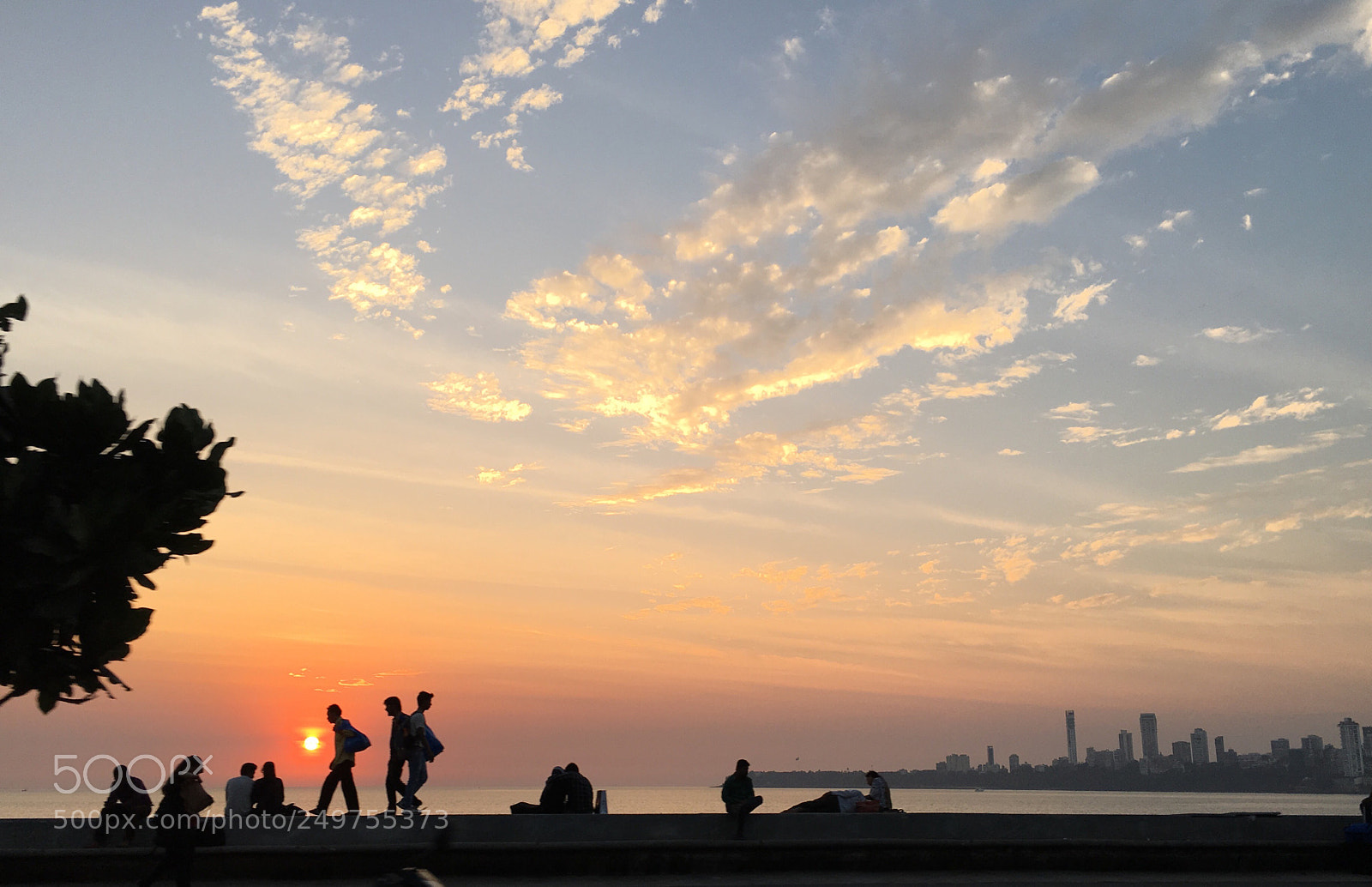 Apple iPhone 6s Plus sample photo. Sunset over arabian sea photography