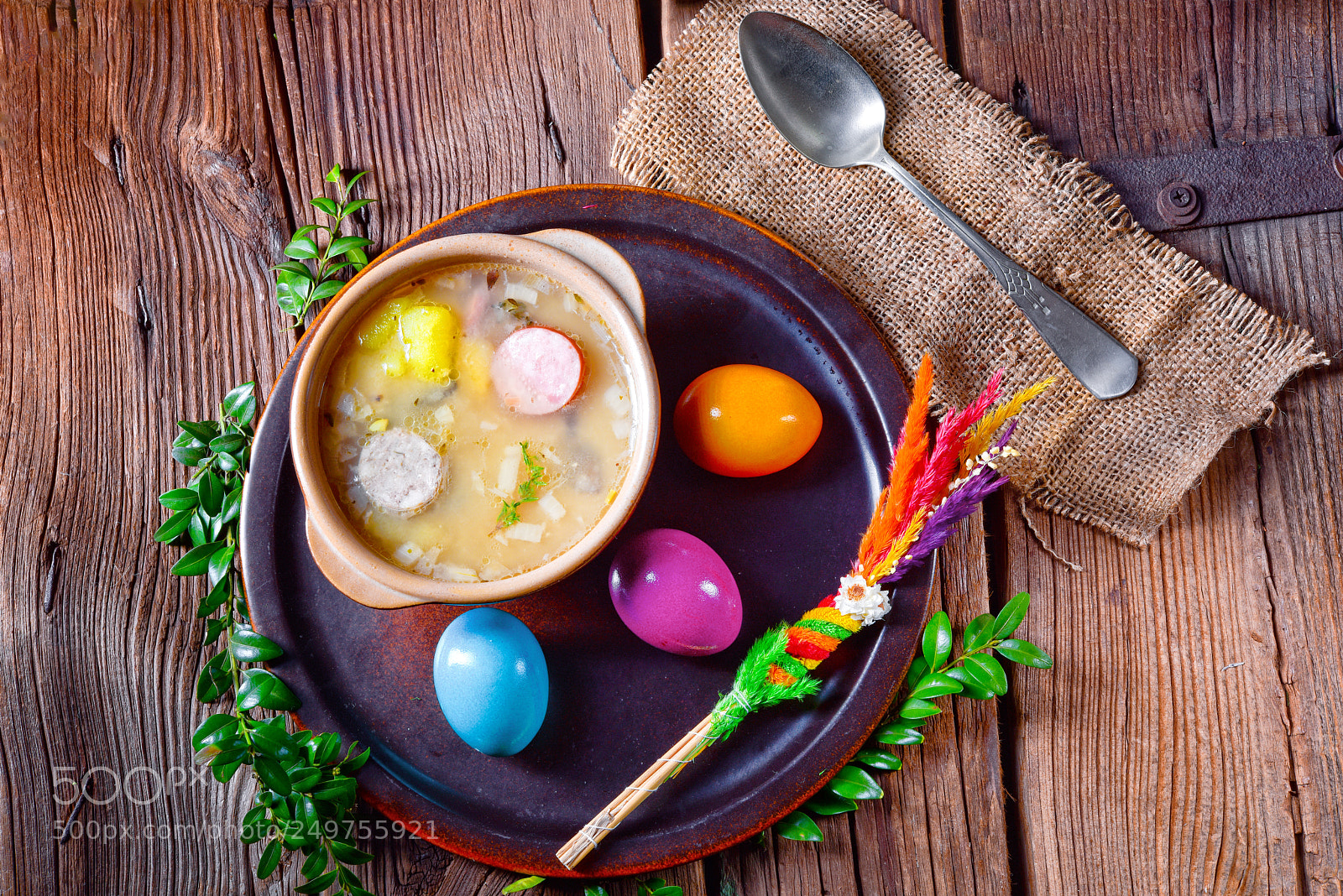 Nikon D810 sample photo. Easter decoration with polish photography