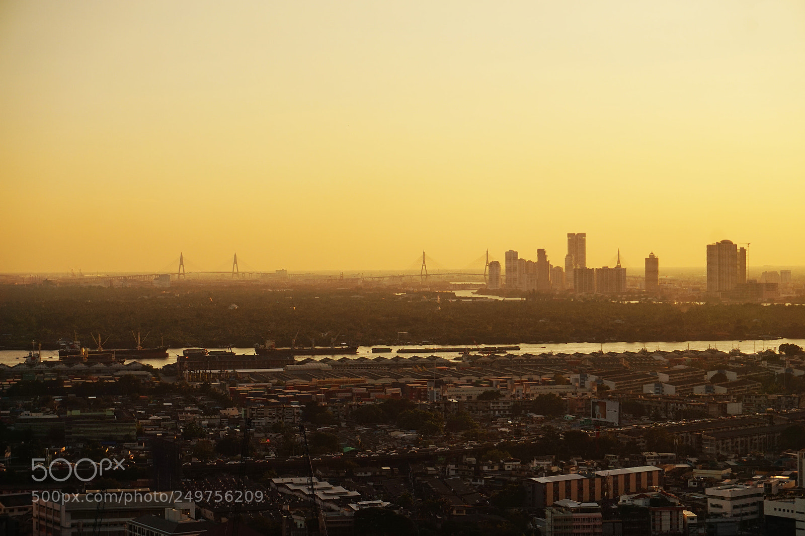 Sony Alpha a5000 (ILCE 5000) sample photo. Chaophraya river from afar photography