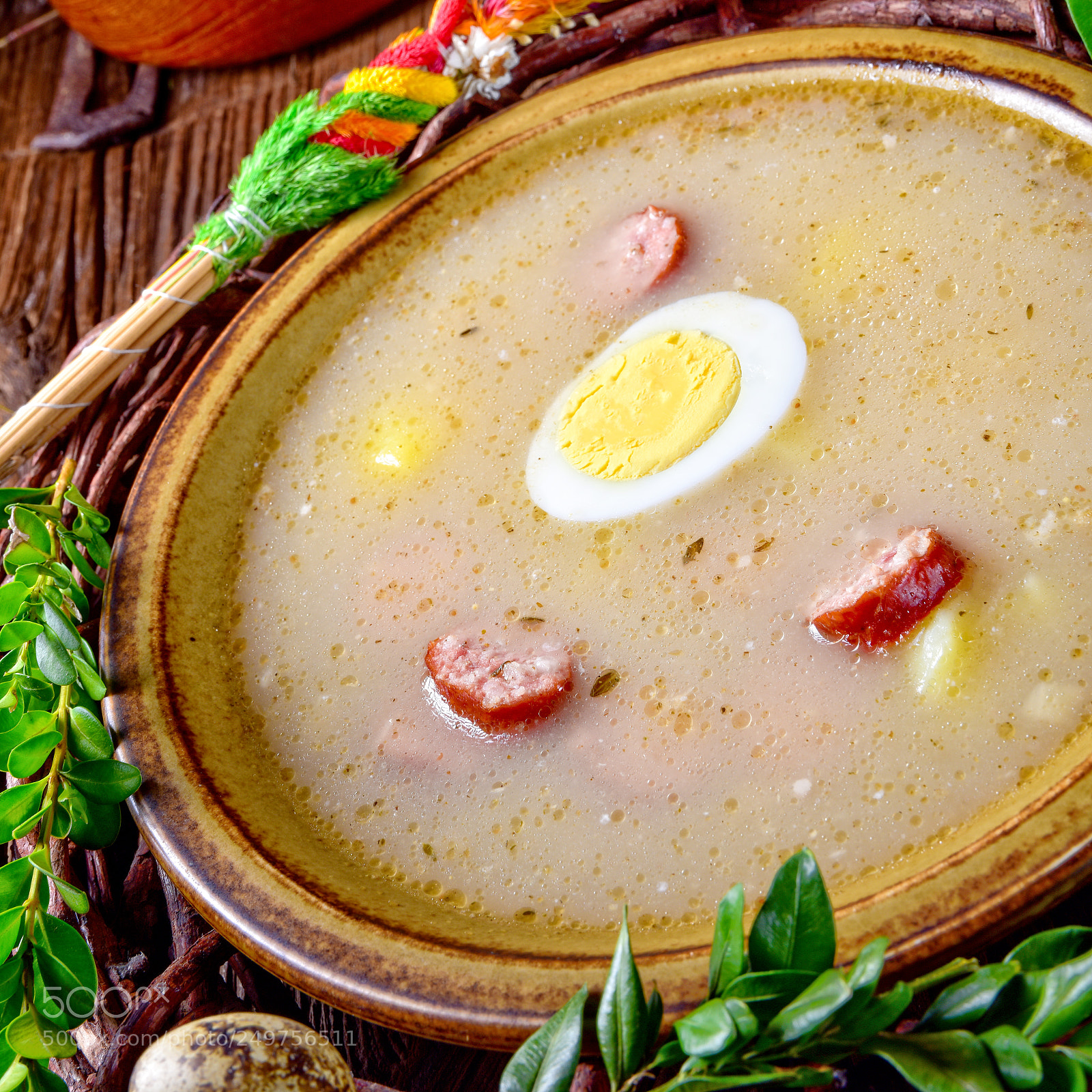 Nikon D810 sample photo. Sour rye soup photography