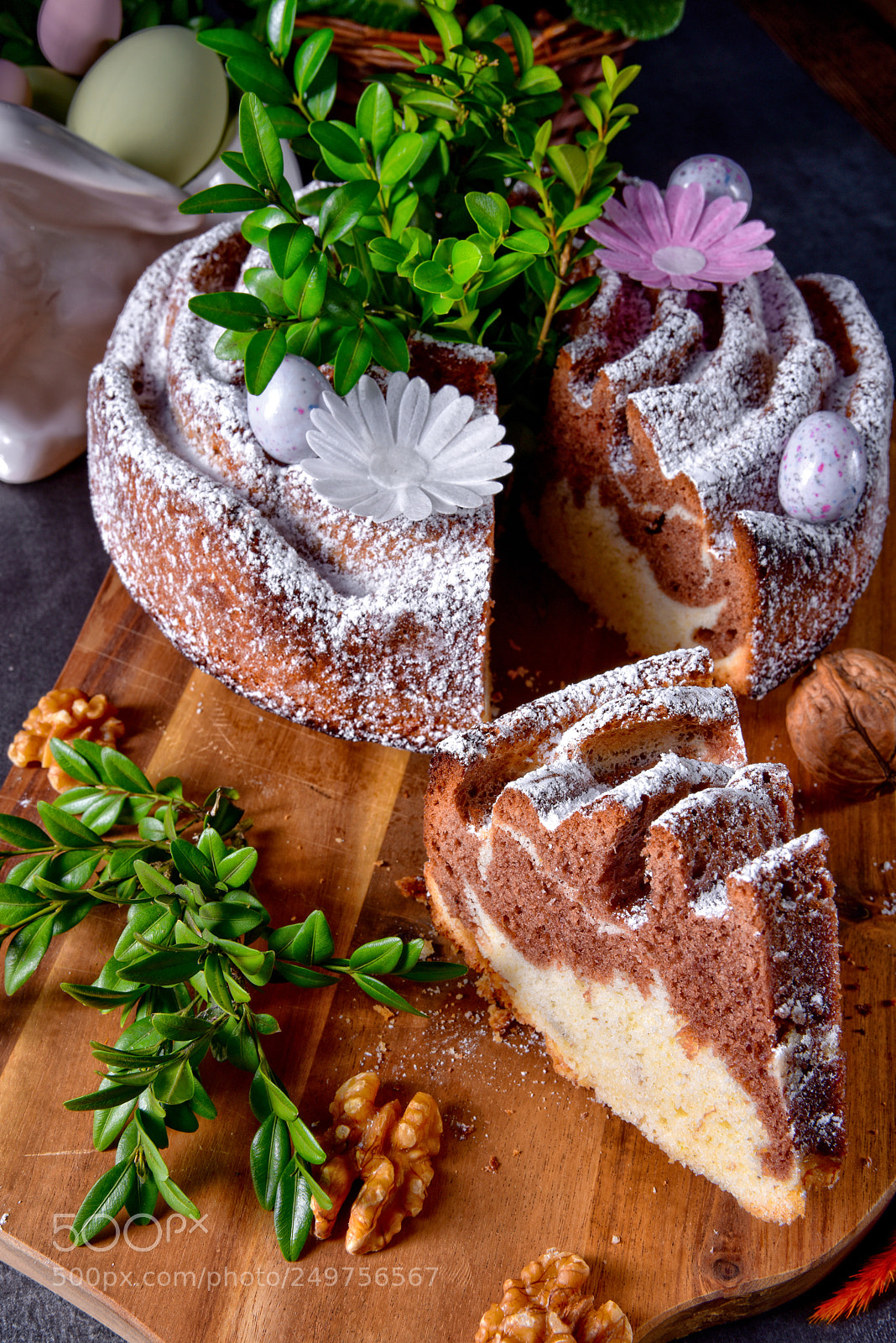Nikon D810 sample photo. Traditional polish easter cake photography