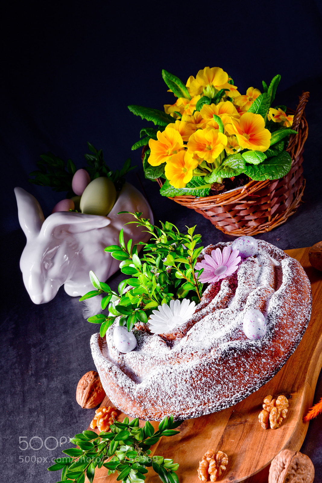 Nikon D810 sample photo. Traditional polish easter cake photography
