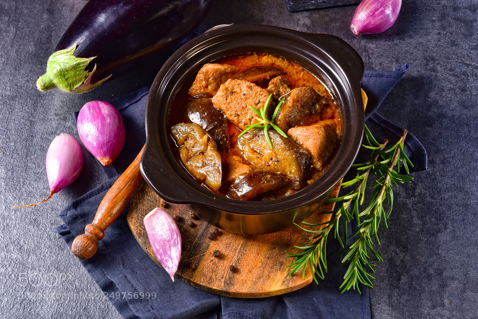 Nikon D810 sample photo. Eggplant casserole - melitzanes photography