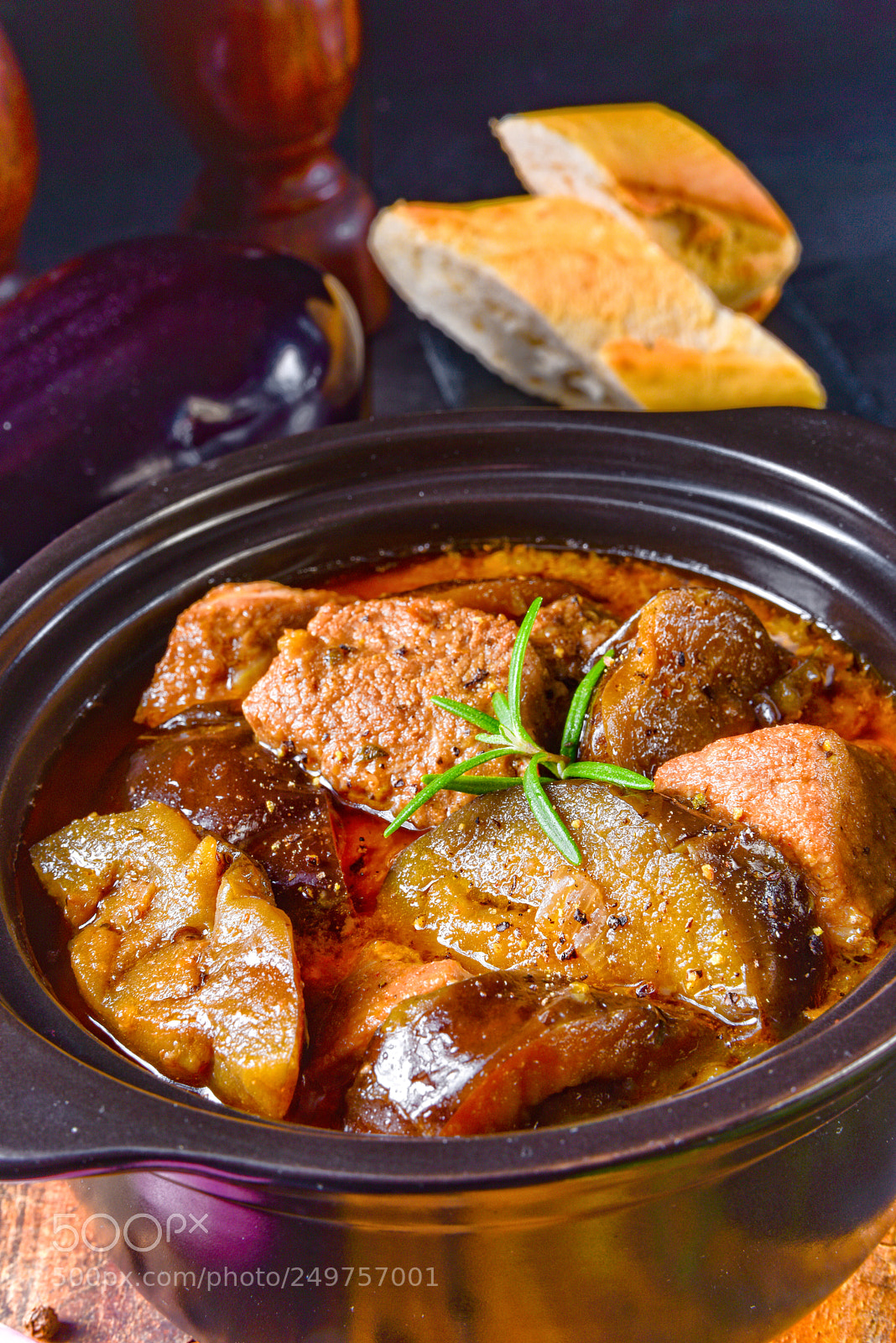 Nikon D810 sample photo. Eggplant casserole - melitzanes photography