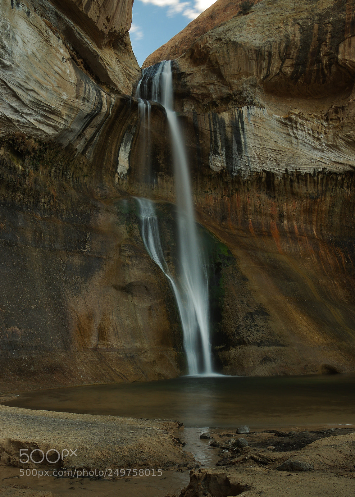 Pentax K-3 II sample photo. Lower calf creek falls photography