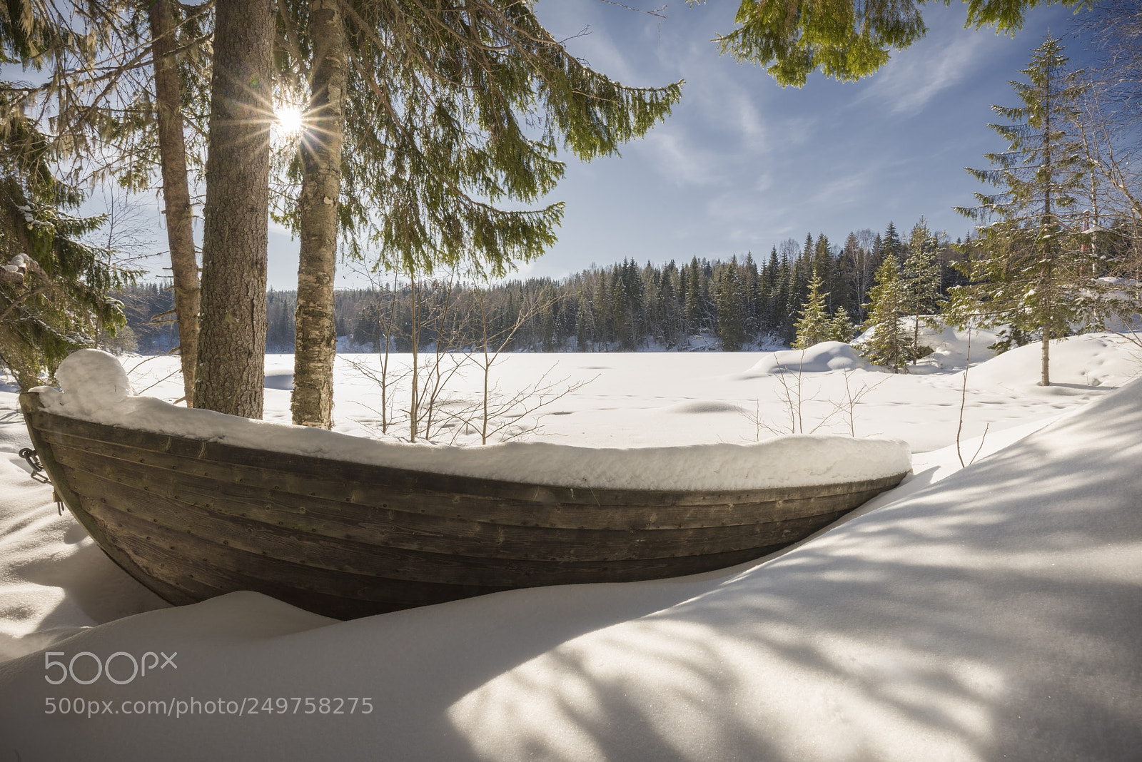 Nikon D810 sample photo. Boat and sun flares photography